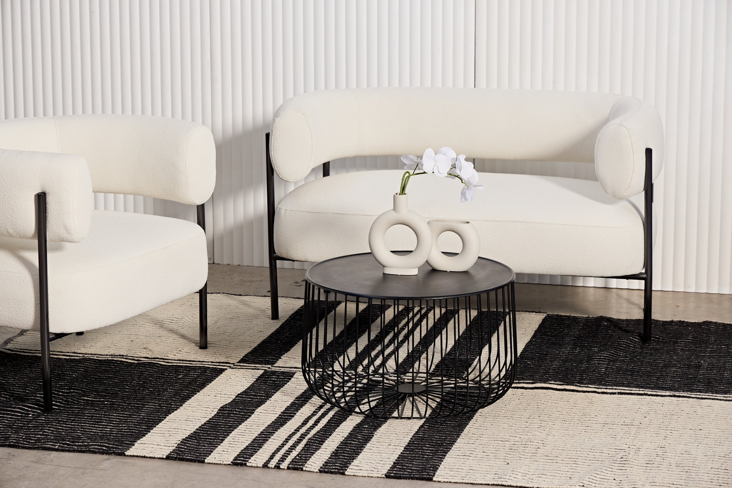 styled blanc sofa