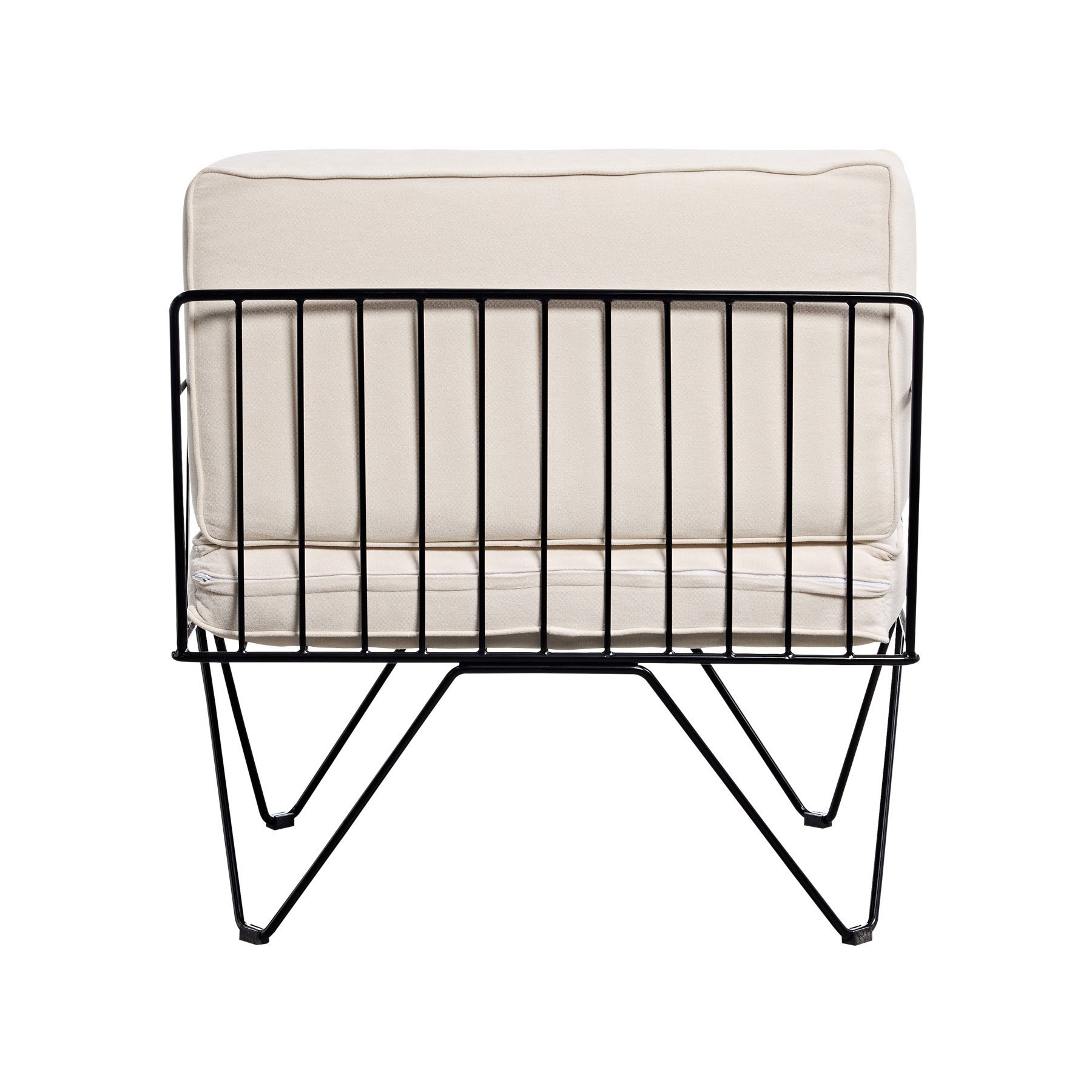 white and black chair B