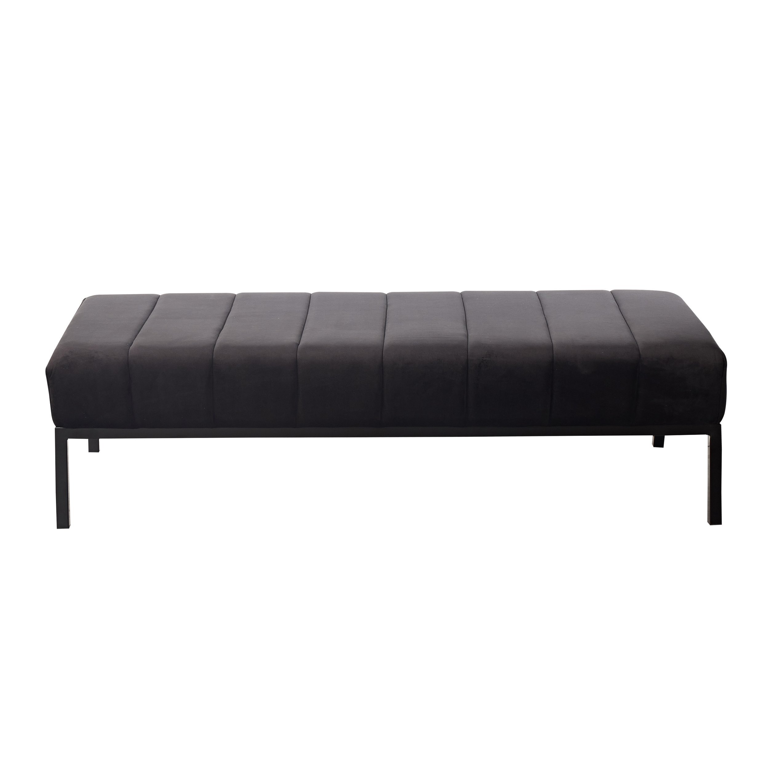 Soho bench ottoman black