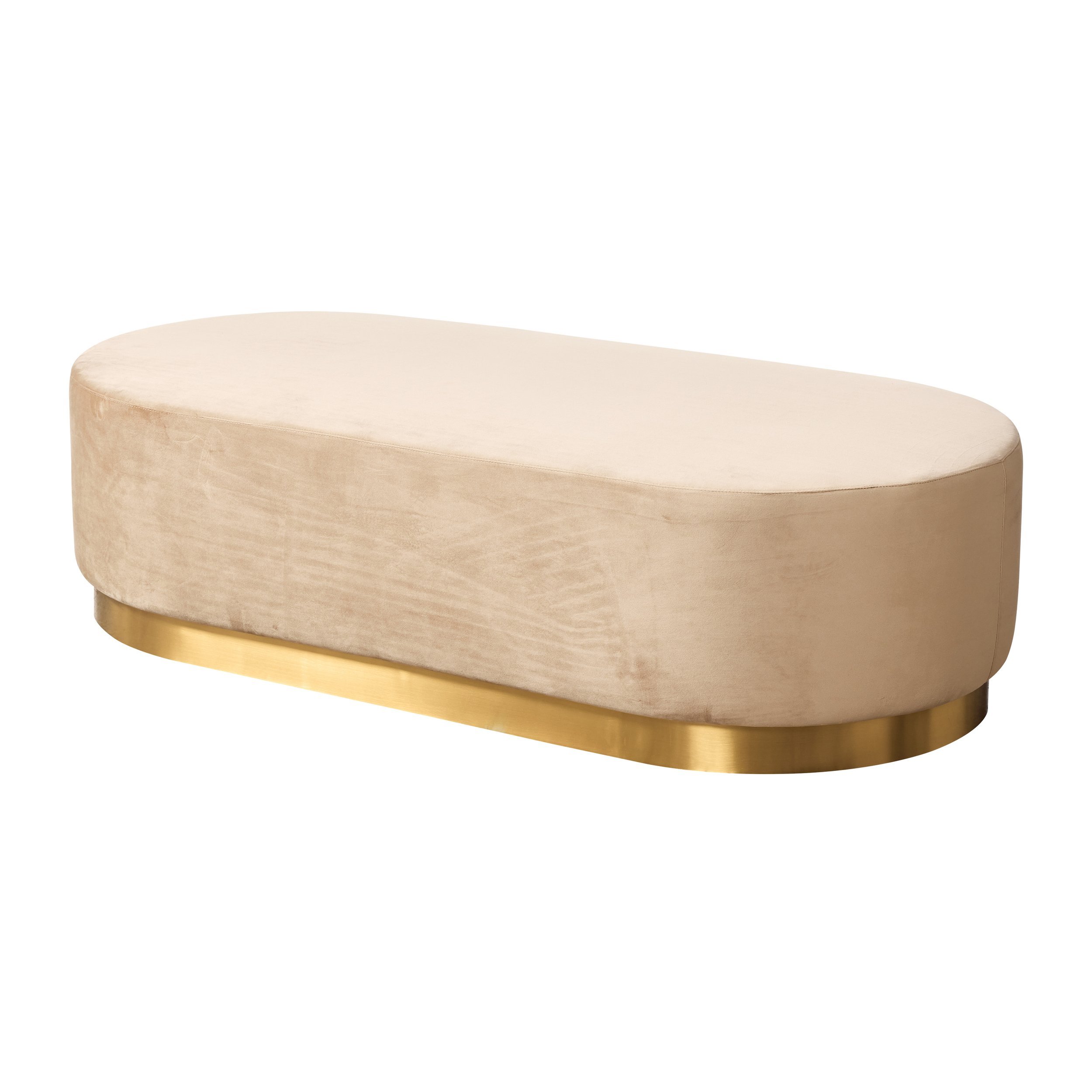 hollywood double bench champagne