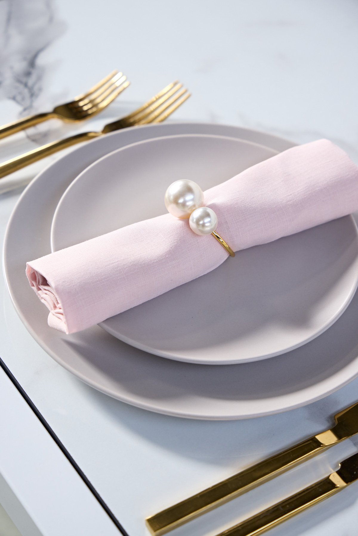 napkin ring pearl simply seated