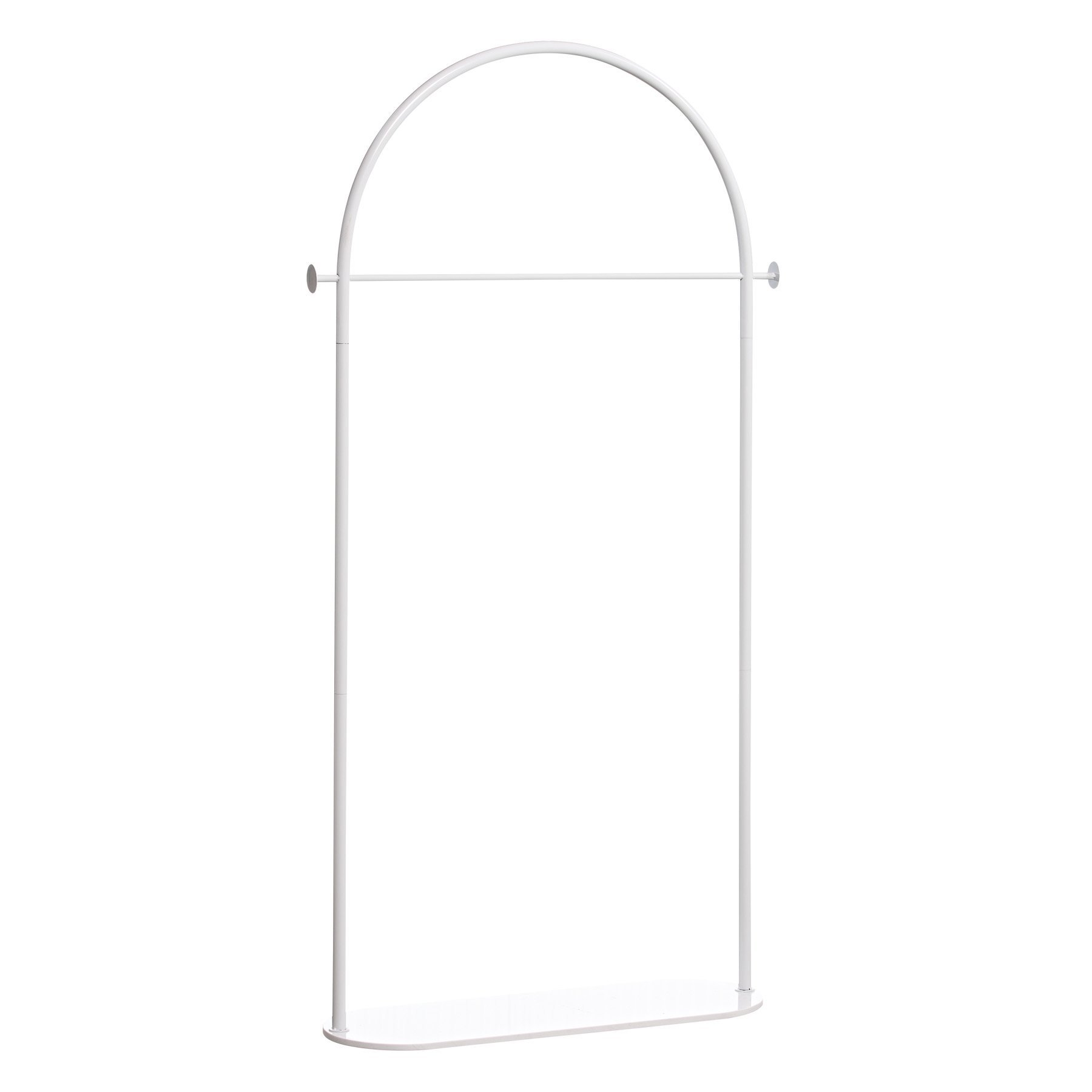 arch rack white