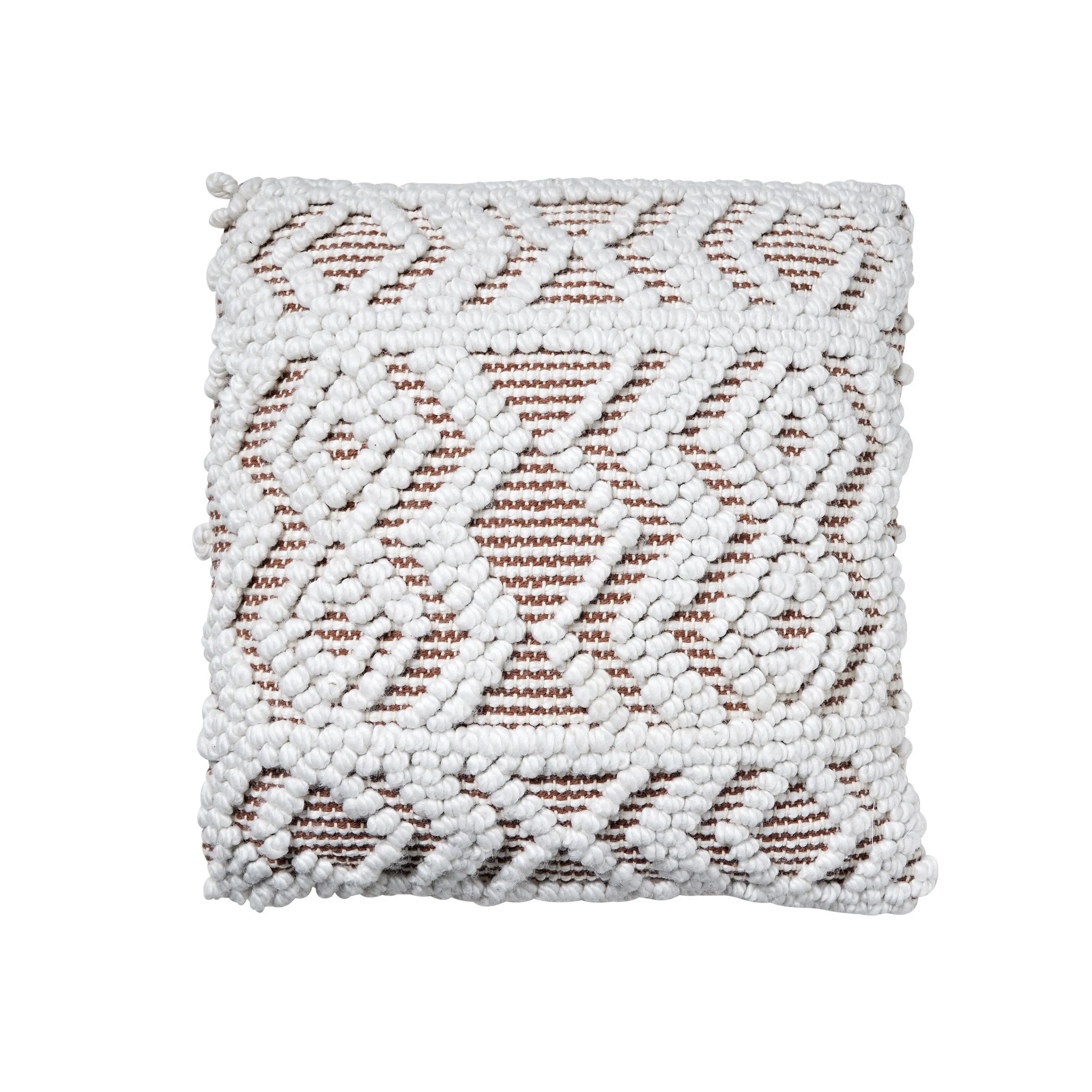 allegra brown cushion