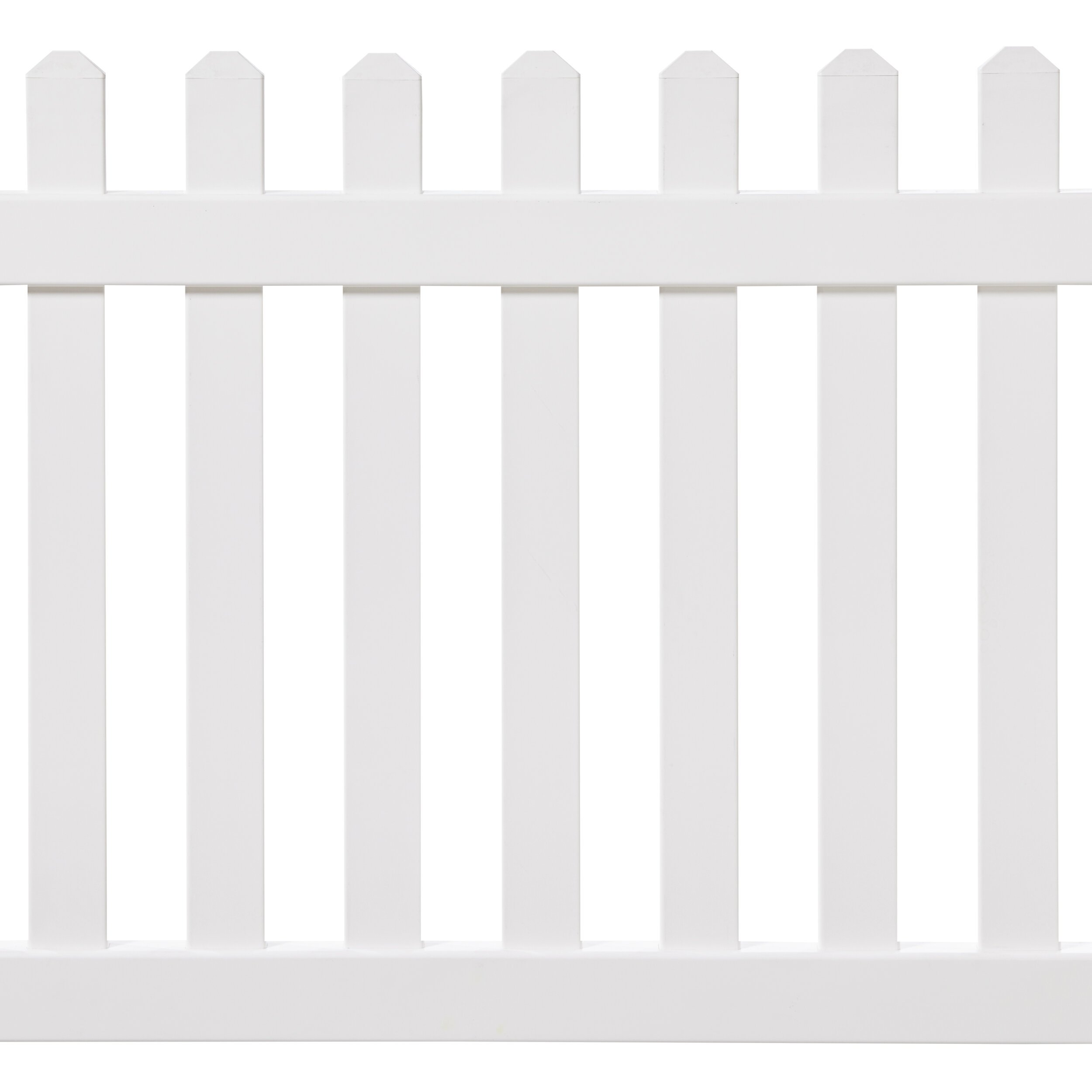 white fencing