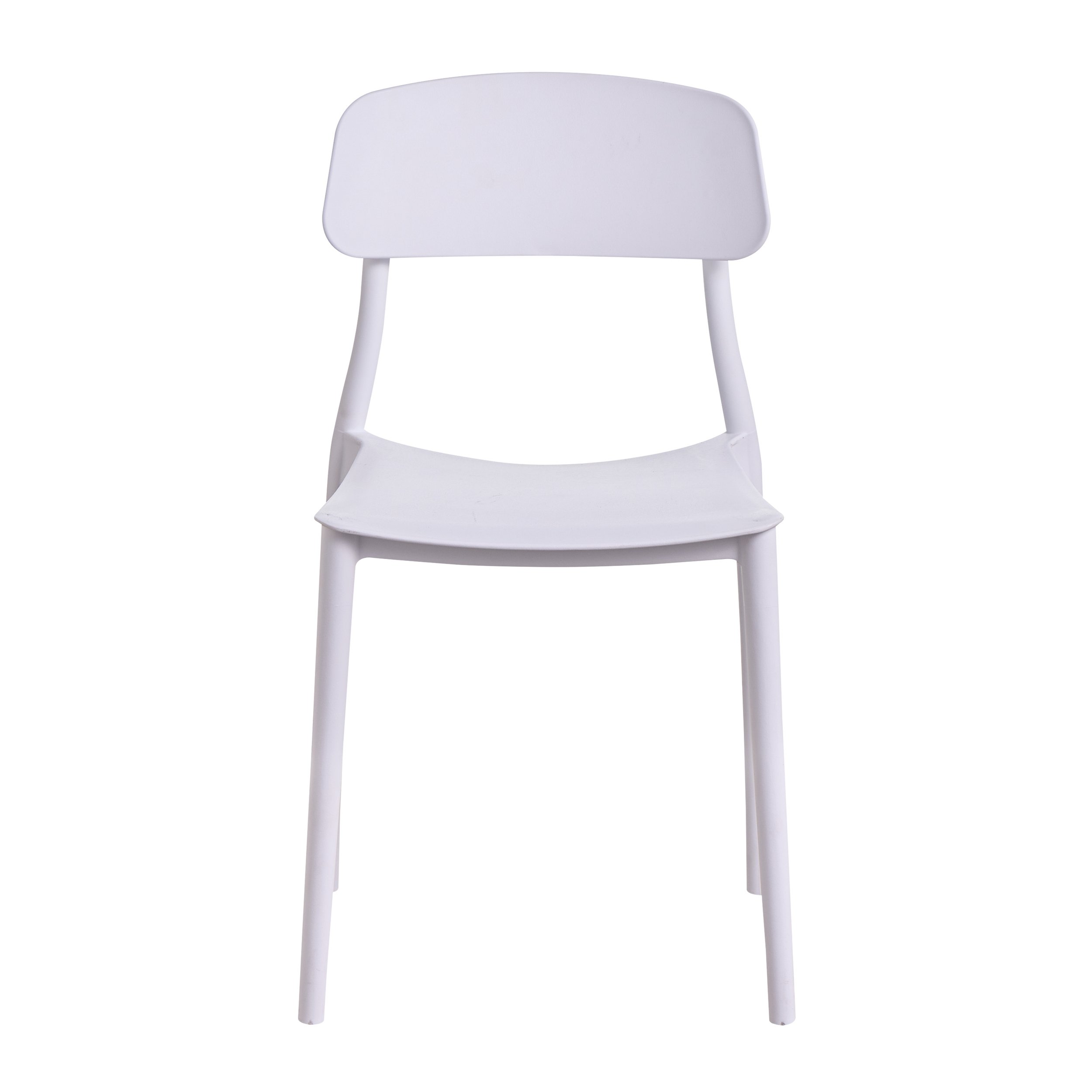 alfresco white dining chair
