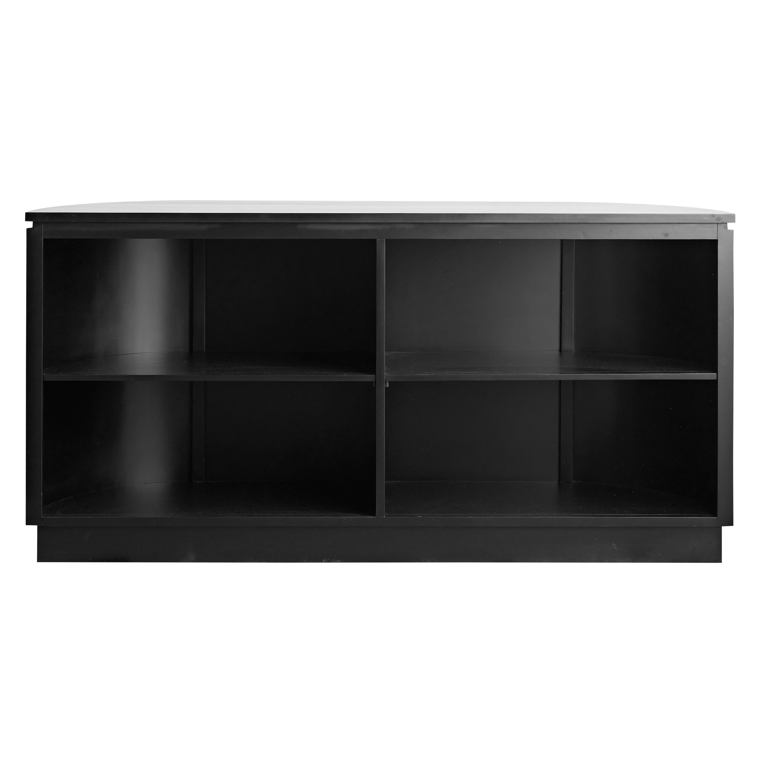 black bar shelving