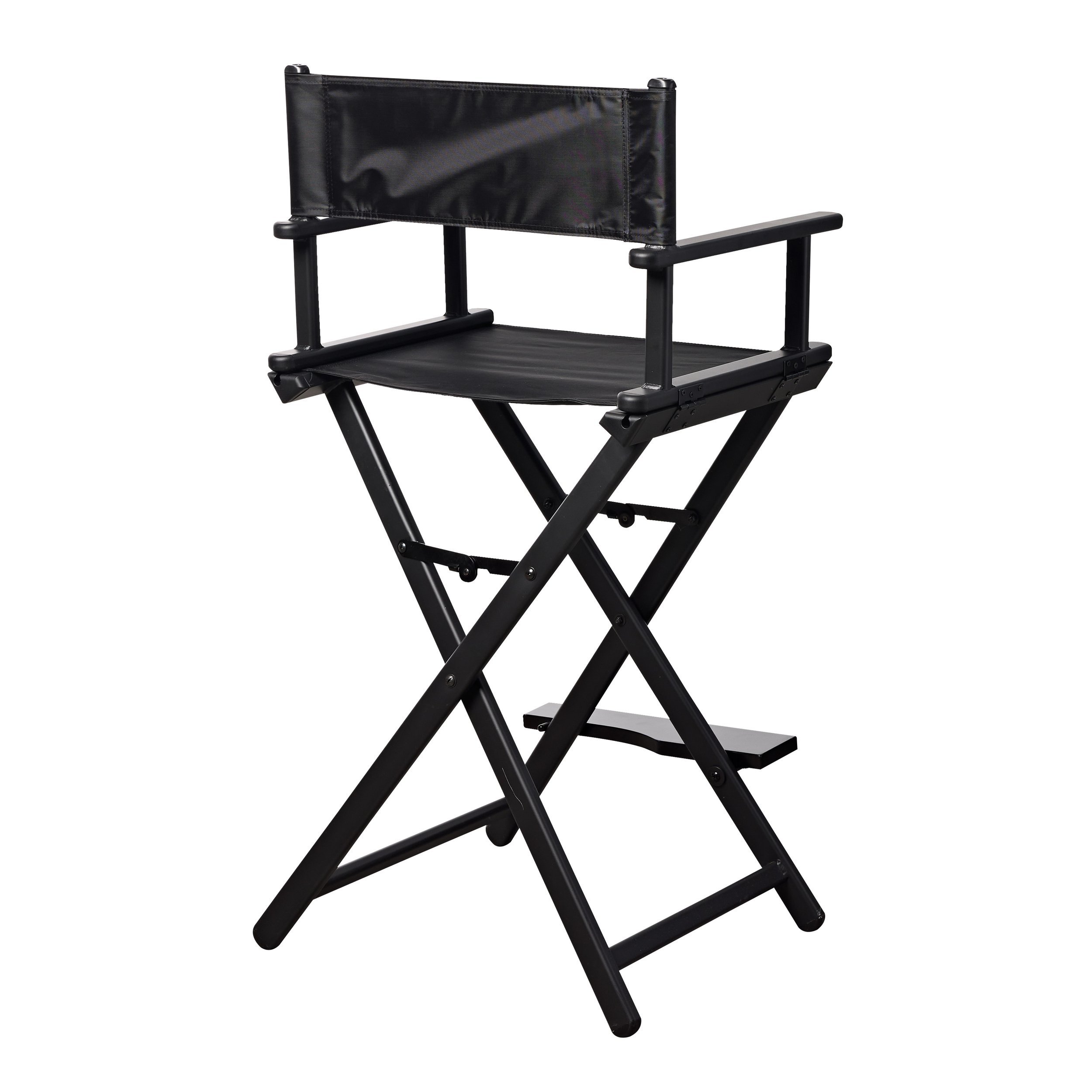 director stool chair black