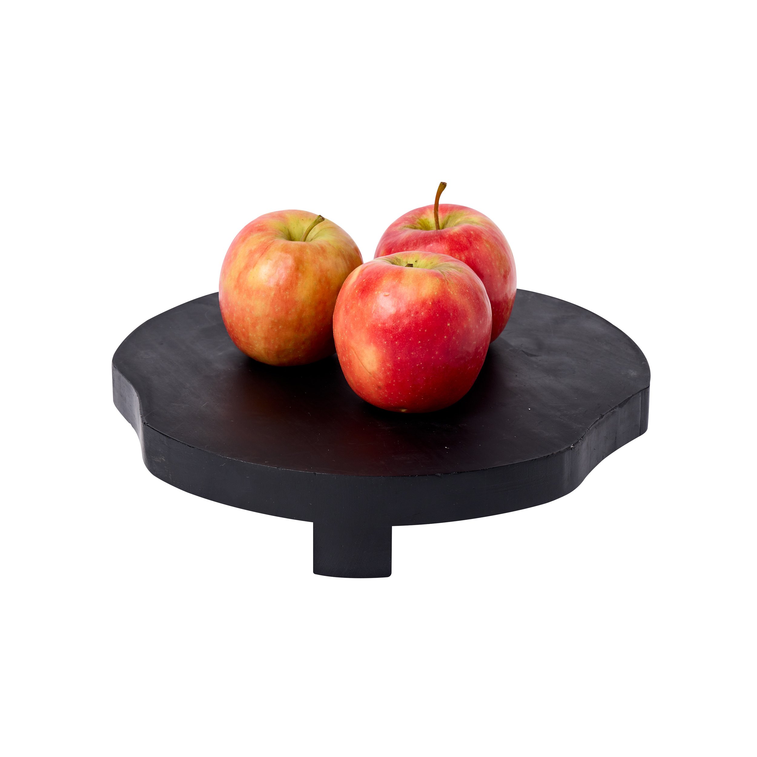 acacia black medium platter