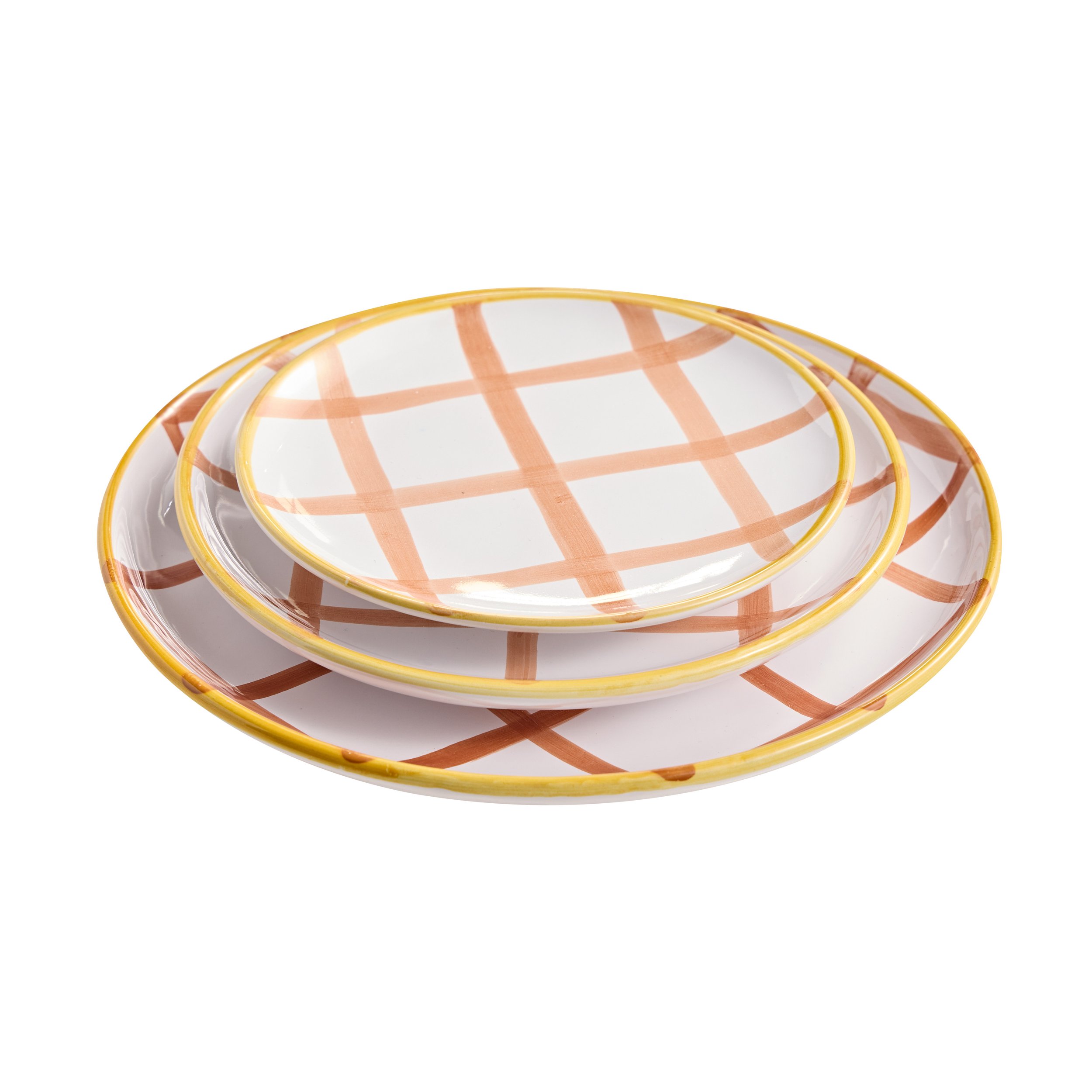 diner plate orange