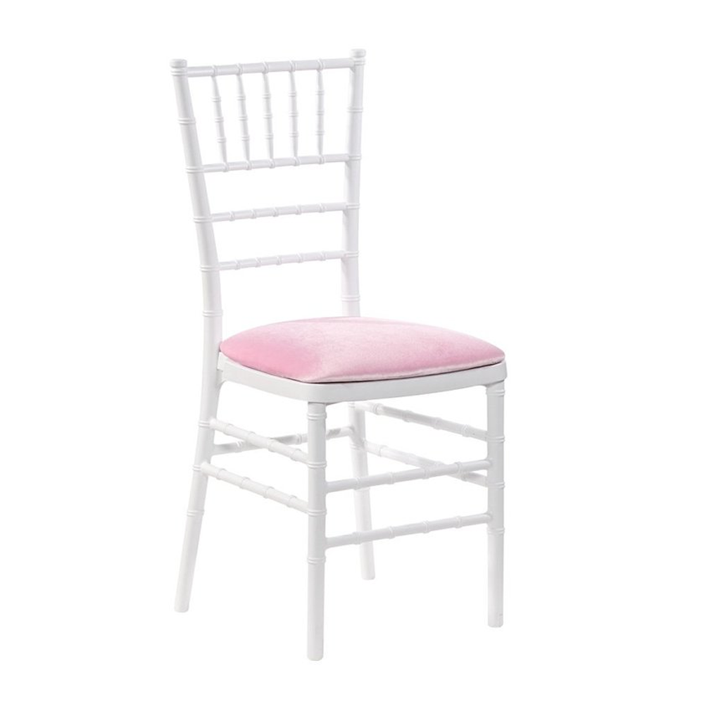 tiffany chair pink and white