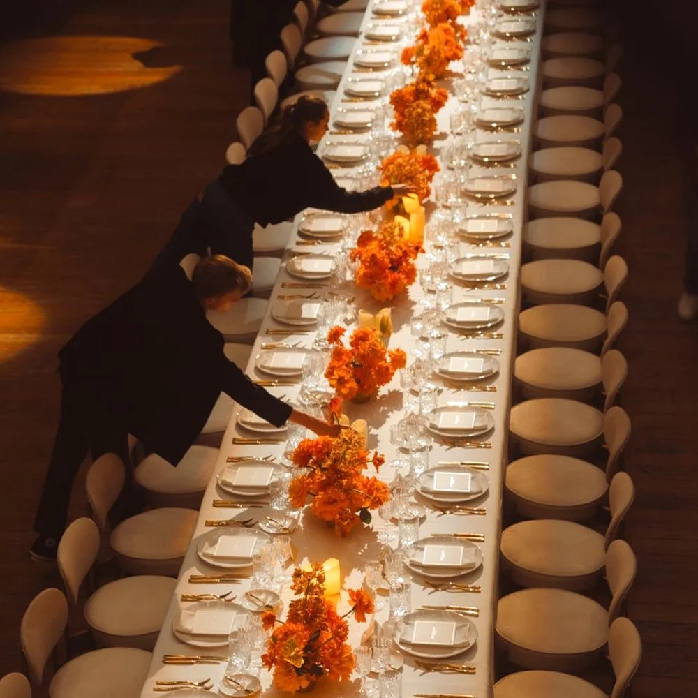 Classic gold cutlery