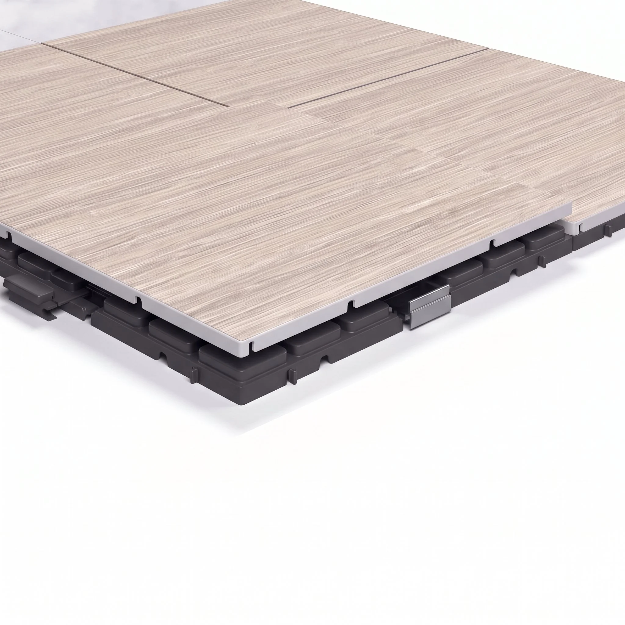 FLOOR TILE - LIGHT  WOOD