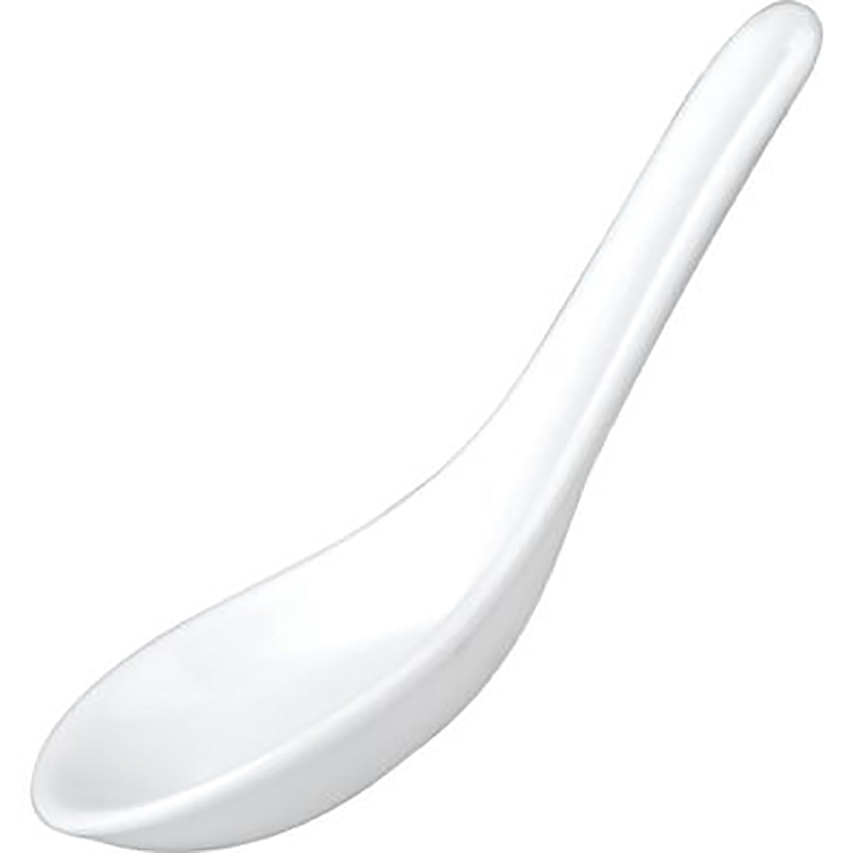 CHINESE SOUP SPOON - WHITE