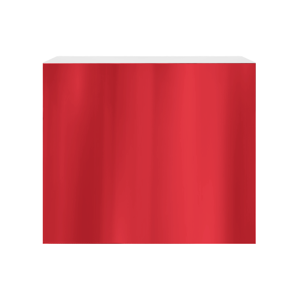 MIRROR DJ BOOTH - RED