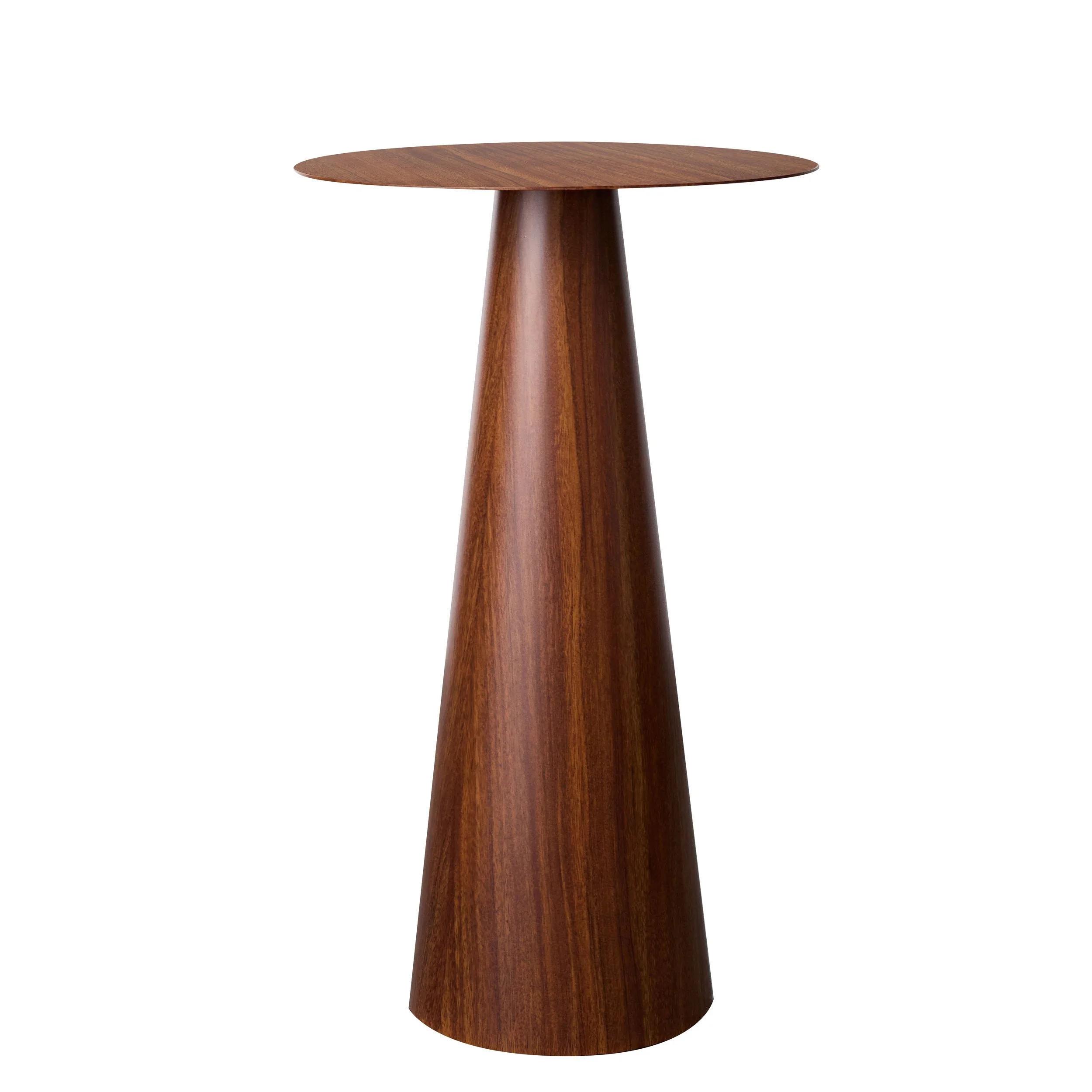 luxury metal bar table with a gorgeous wood finish