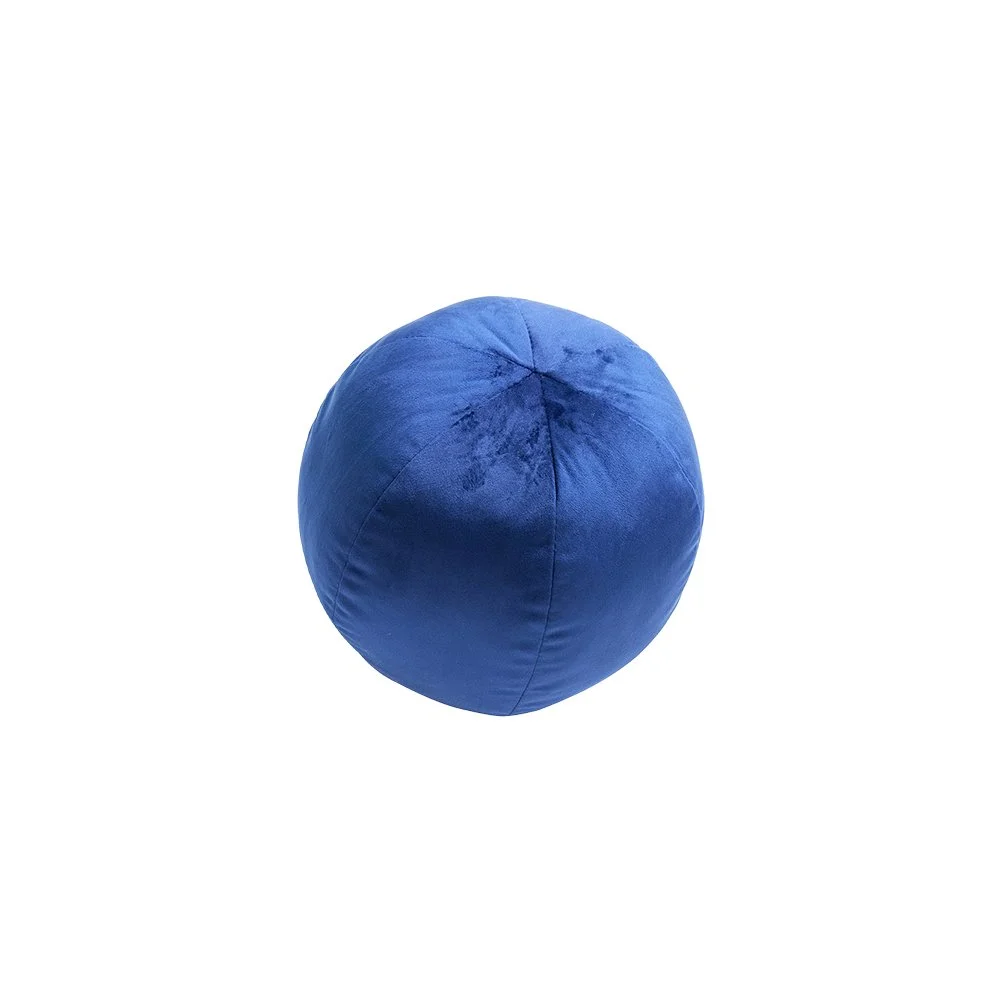 NAVY SPHERE VELVET CUSHION