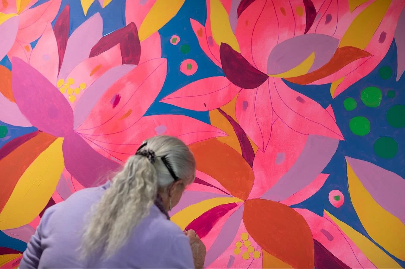 I recently had the absolute pleasure of attending the Bubbles and Brunch morning tea hosted by the beautiful @vanja.102 of @tagsy_kits and was invited to create a paint by numbers creation on canvas (a first!) for the beautiful women attending to con