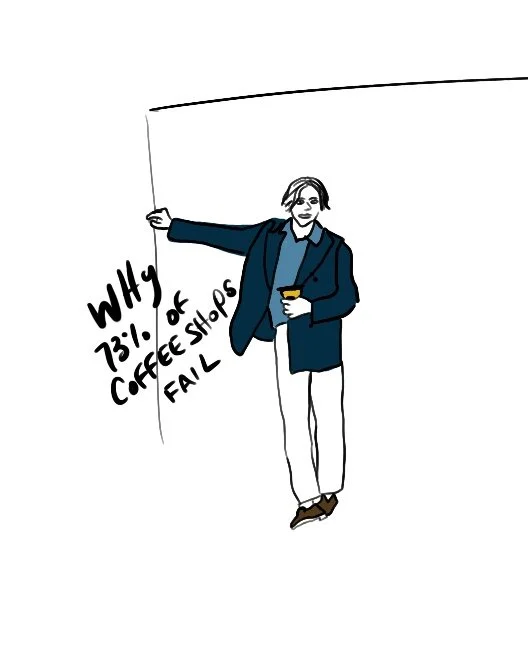 why 73 of coffee shops fail in year 1 article by brandon ivan pena - leadership