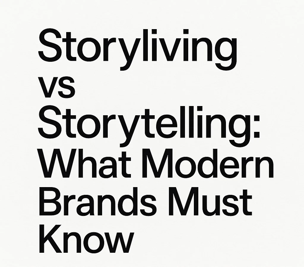 storyliving vs storytelling