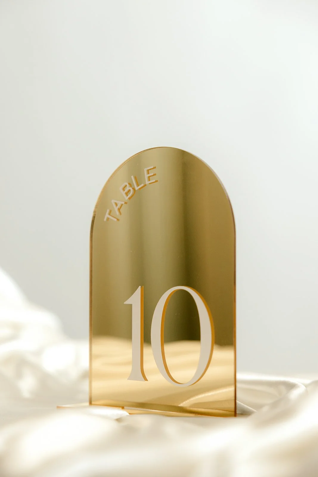 Gold Table Numbers