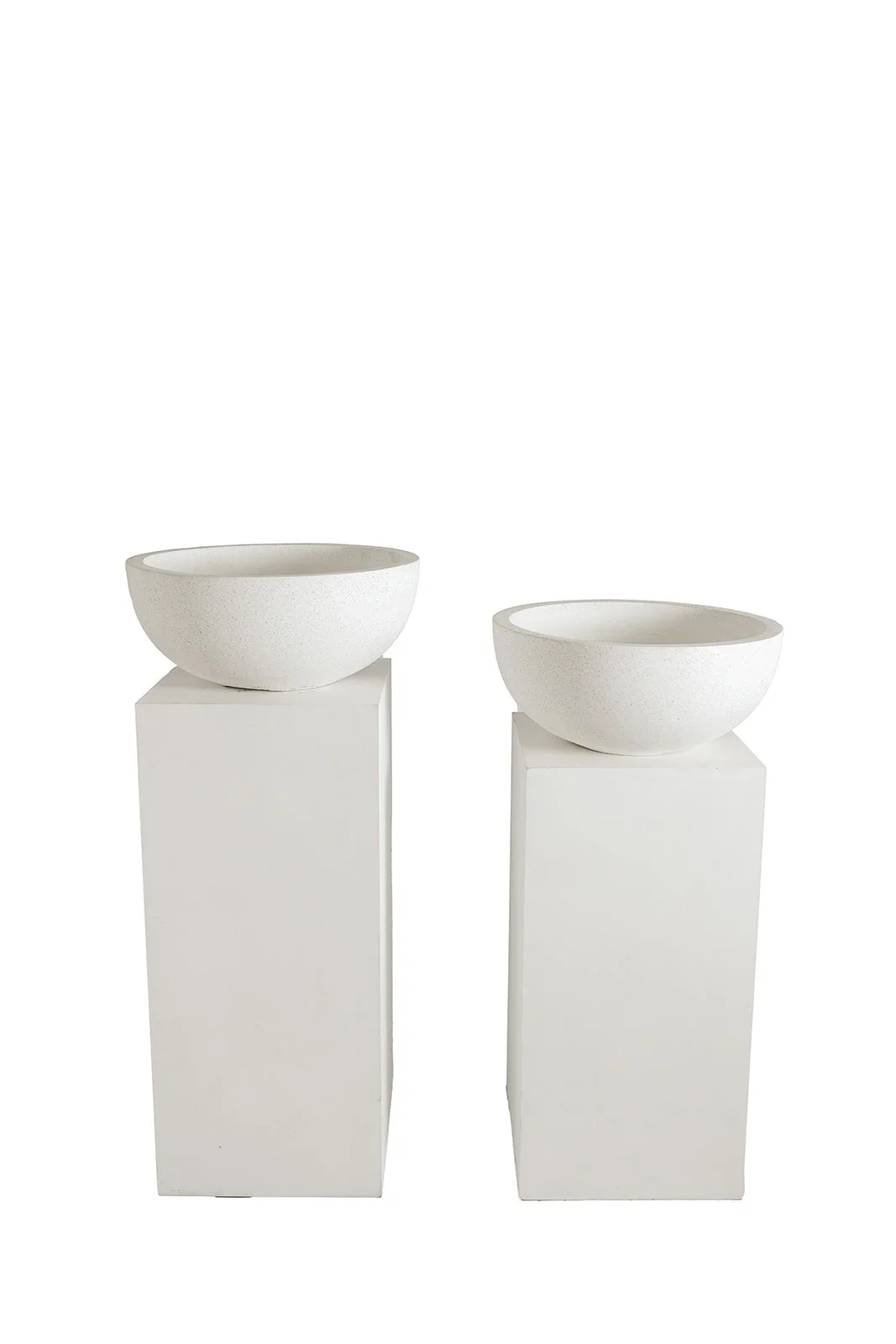 White Terrazzo Bowls