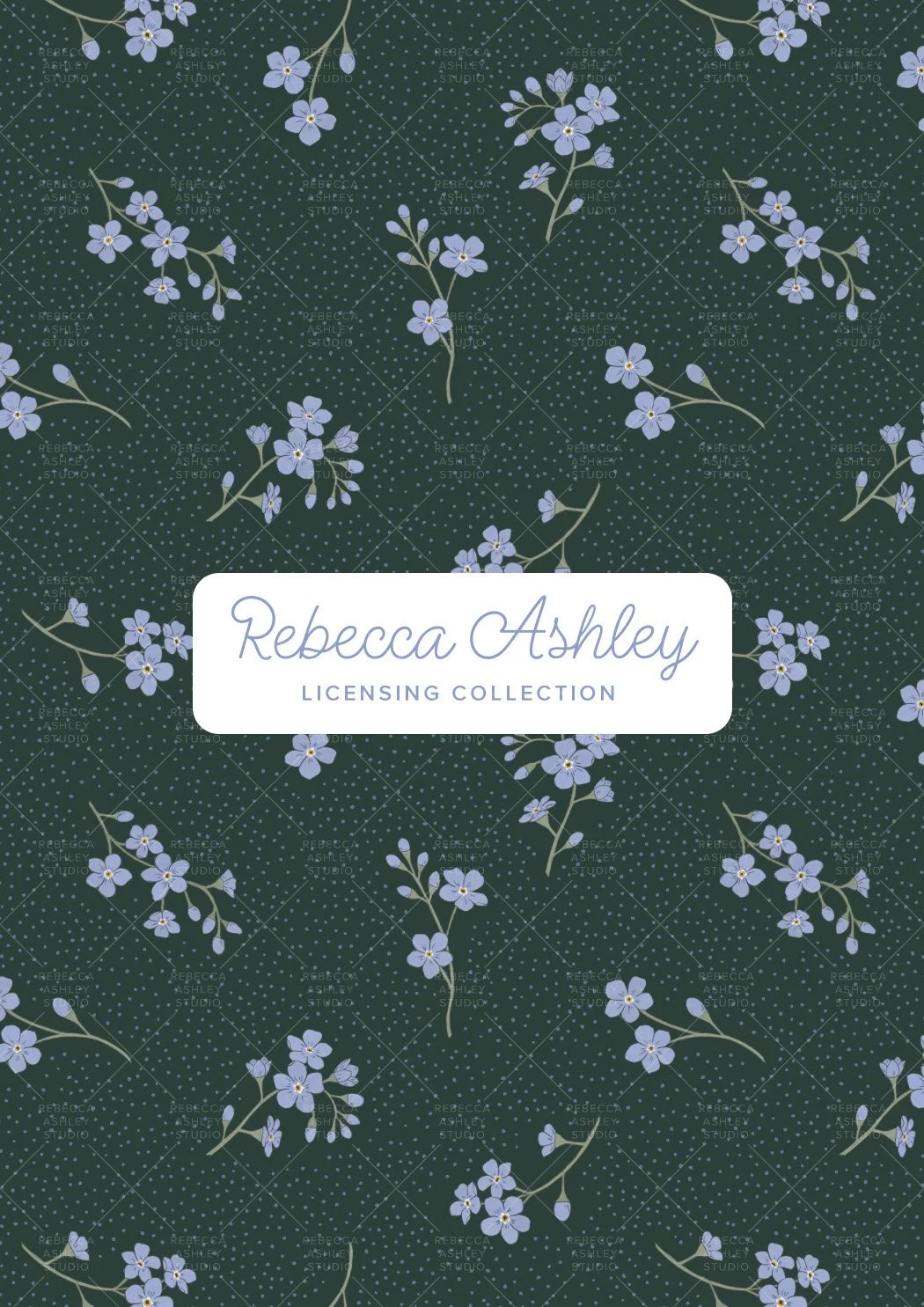 Forget Me Not | Repeat Pattern