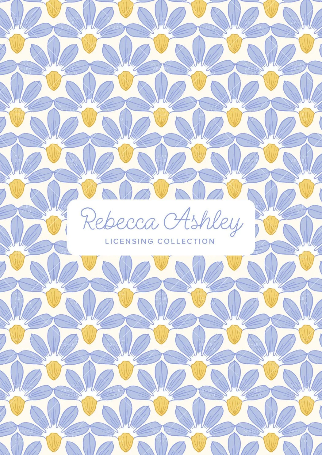 Fan Flowers | Repeat Pattern