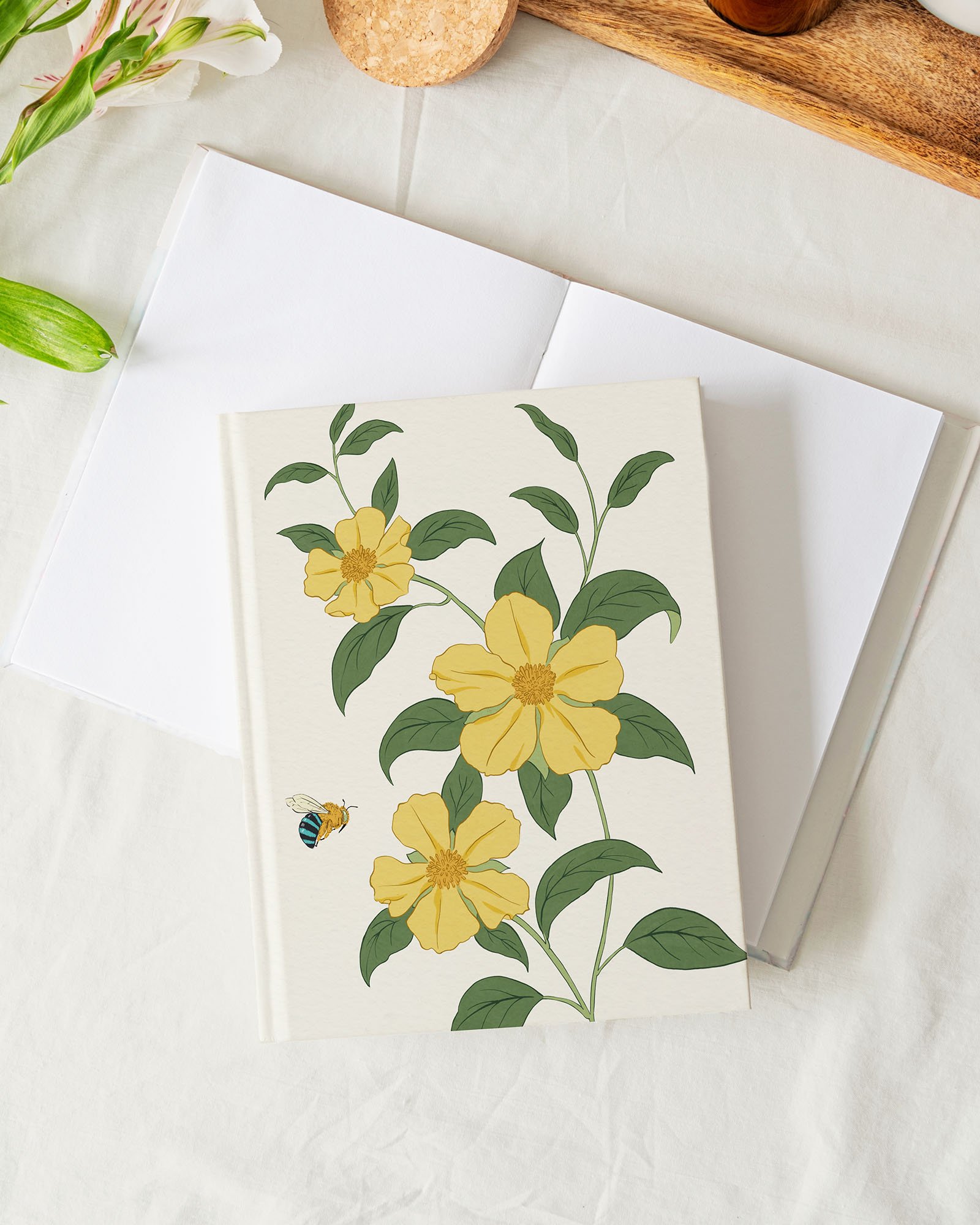 10. Rebecca Ashley Studio_Licensing Collection_Blue Banded Bee Notebook.jpg