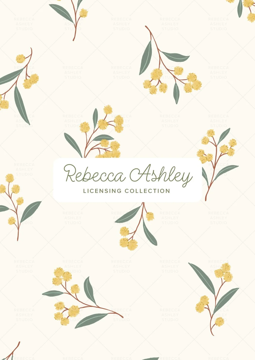Golden Wattle | Repeat Pattern