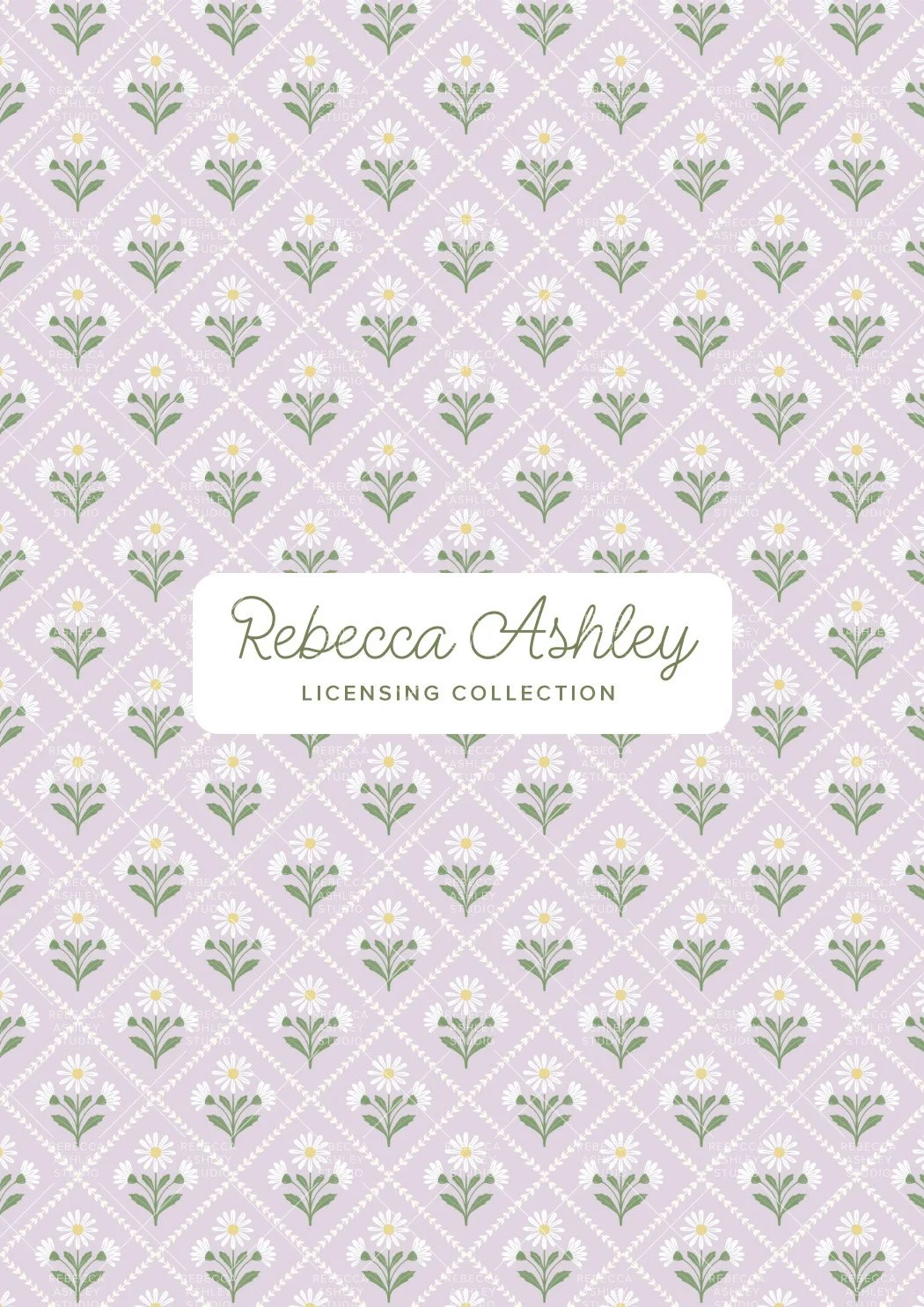 Daisy Trellis | Repeat Pattern