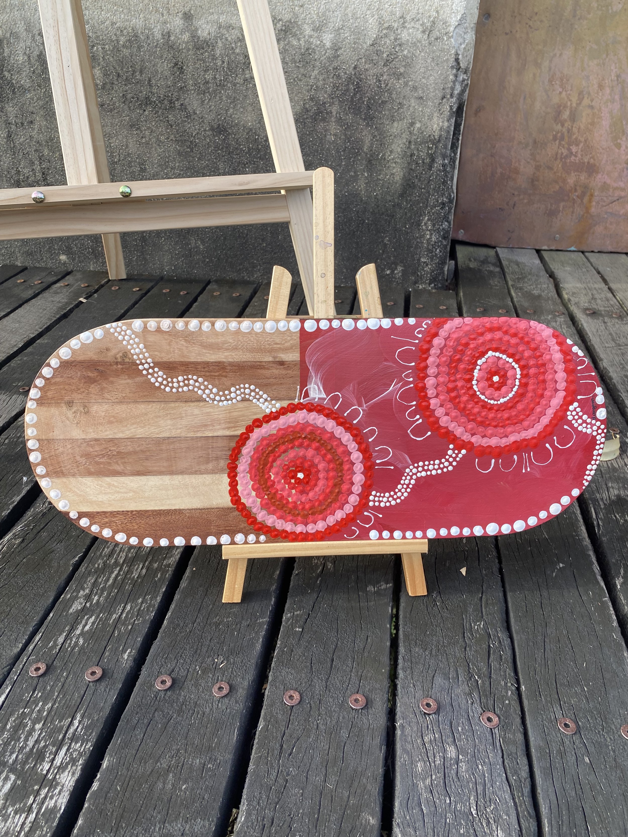 Country Catch Up | Wooden Board