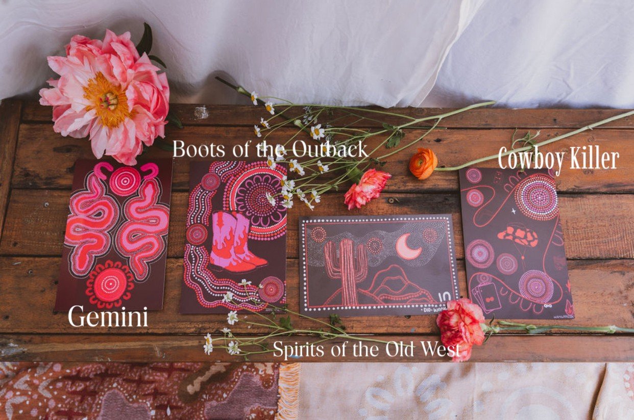 Mini Prints | Outback Cowgirl Collection