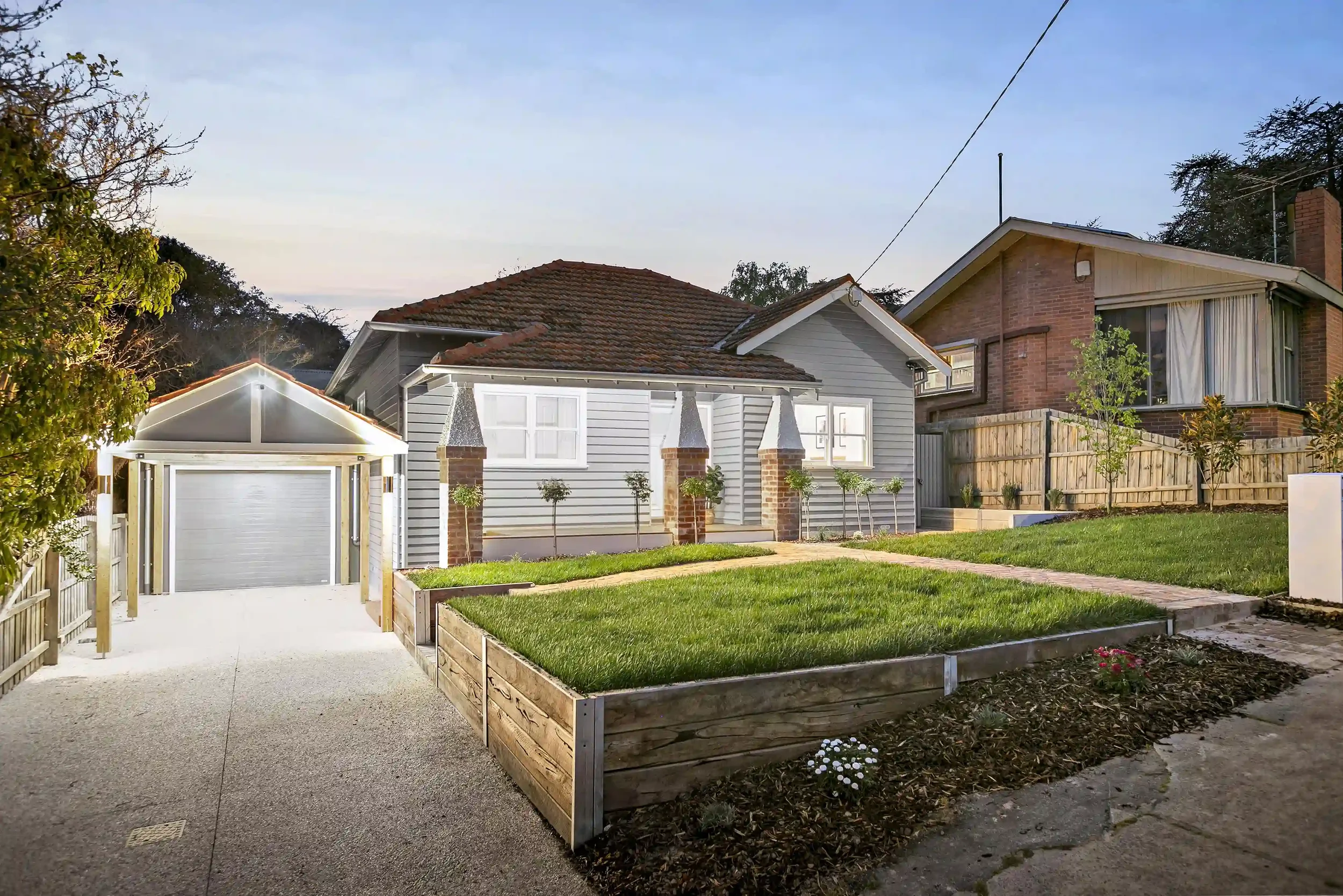 Heritage residential extension in Heidelberg by Dean McCredden Architect