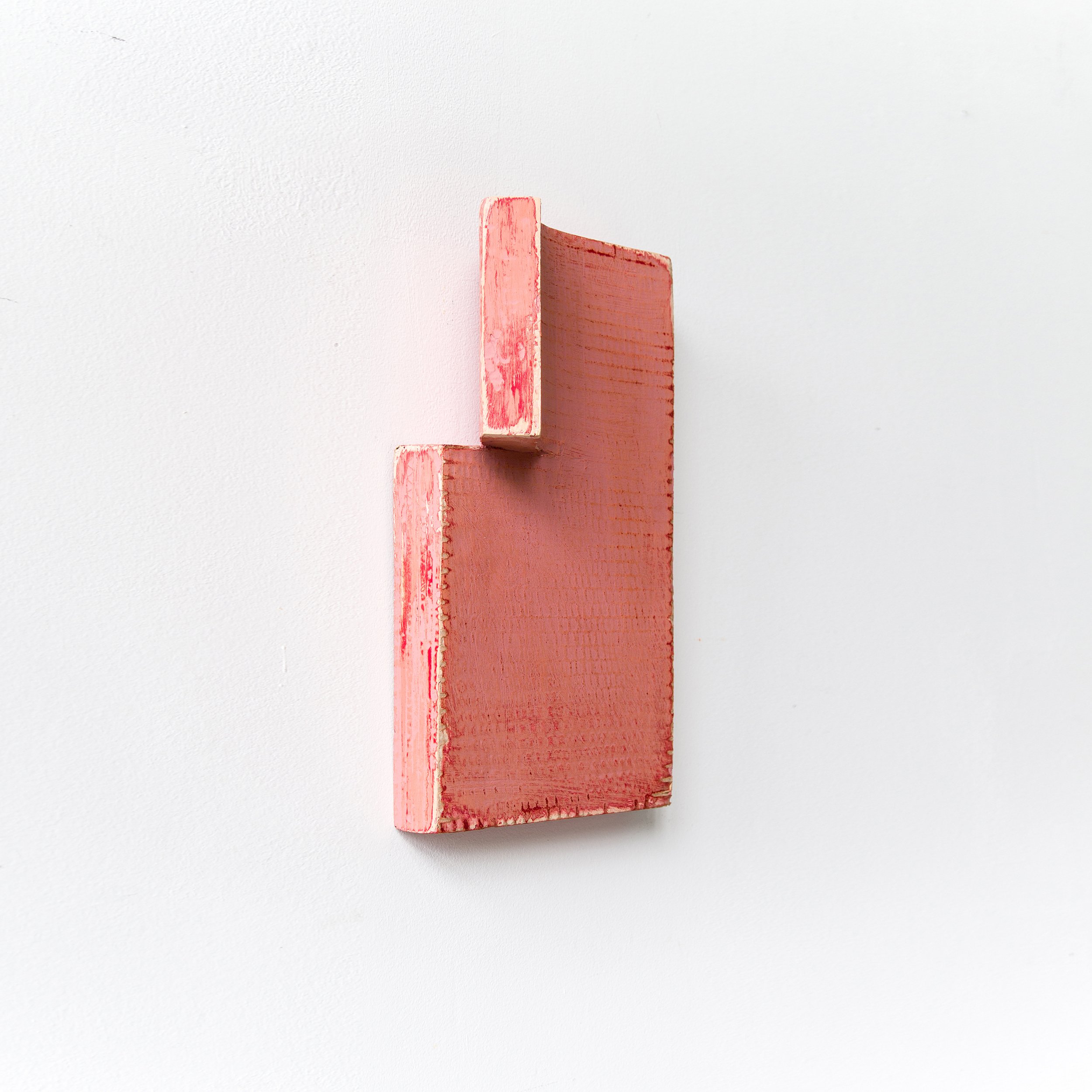 SOLD

Abstract pink art sculpture mounted on a white wall.