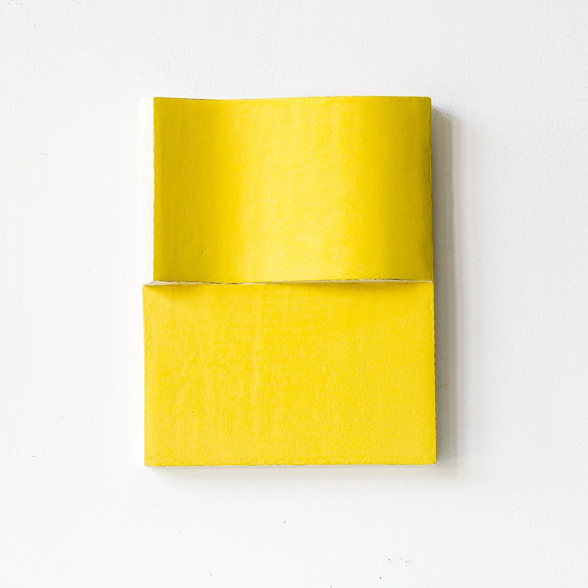 SOLD

This contemporary minimalist artwork is a charming small 3D yellow wall sculpture, perfect for wall decoration. It showcases clean lines and a simple aesthetic, making it a wonderful choice for those who appreciate modern design. The sculpture 
