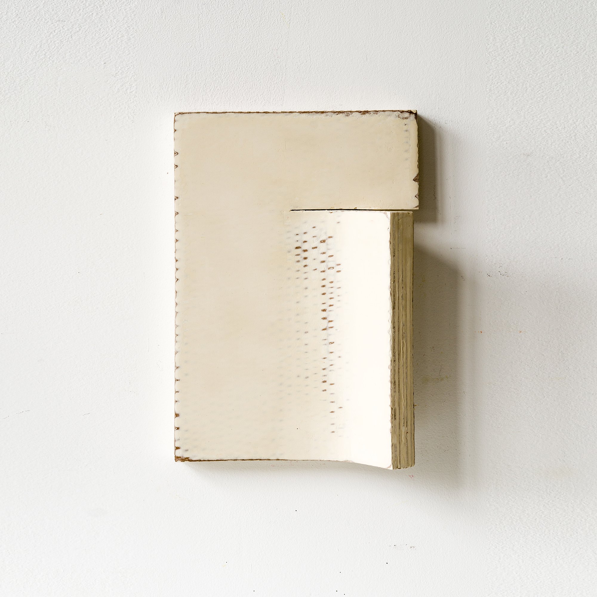 SOLD

Minimalist abstract sculpture with beige tones on a white background