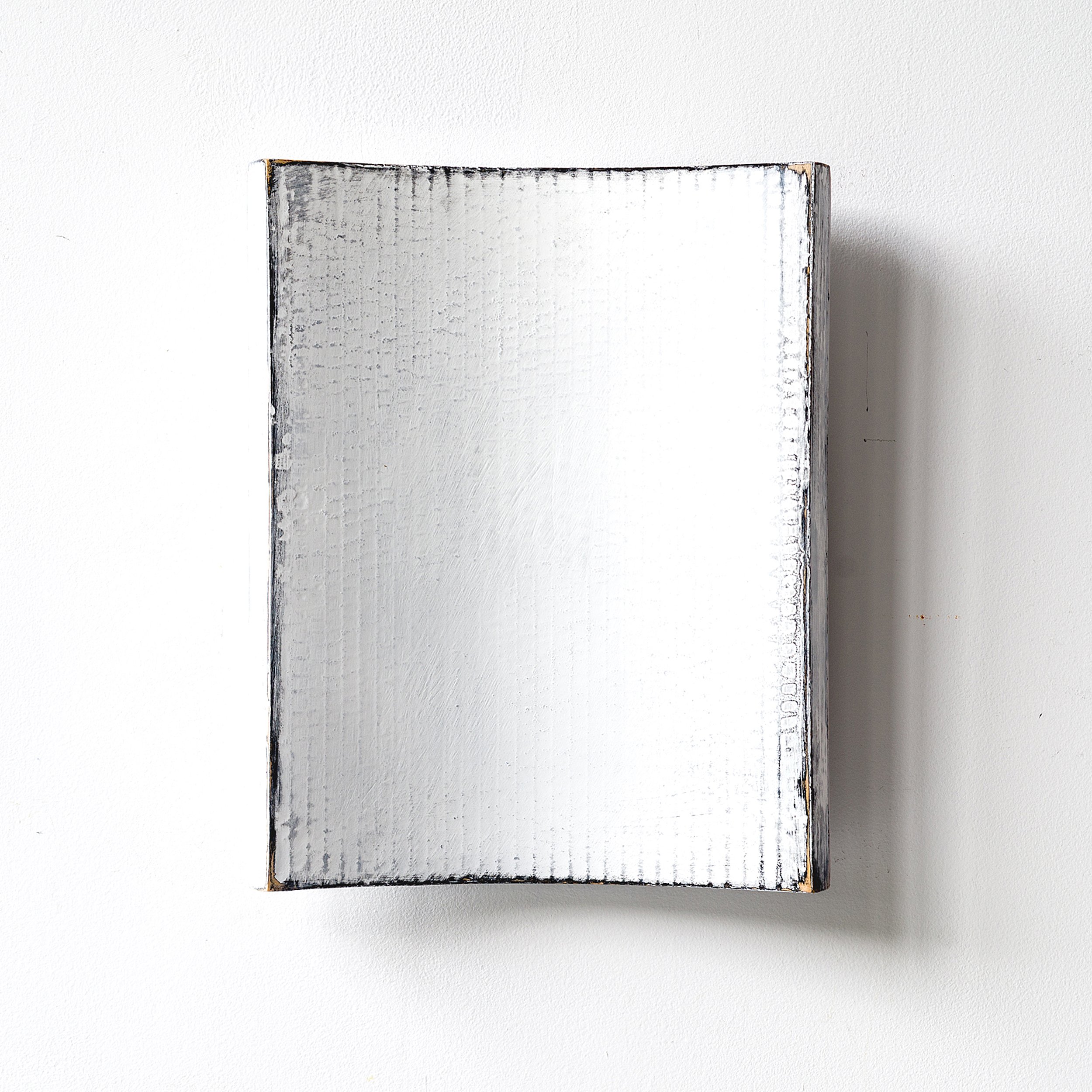 SOLD

Silver reflective surface on a white wall