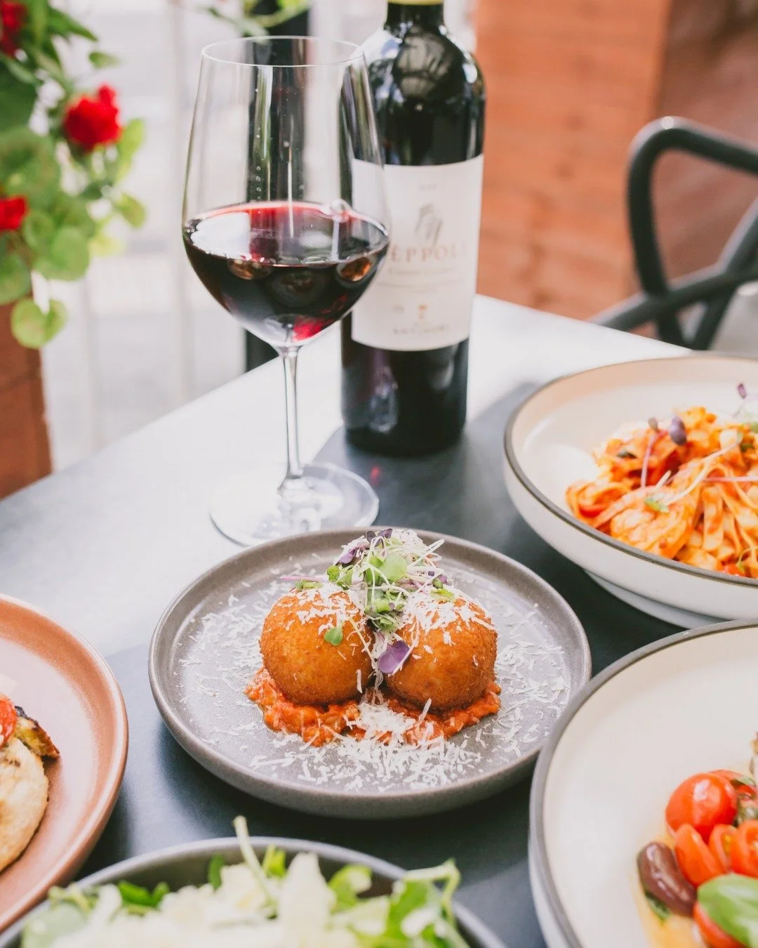 Our alfresco-style Restaurant &amp; Bar brings you the finest in simple Italian cuisine, crafted with love and inspired by the lush gardens and quality produce of Queensland 🍝
