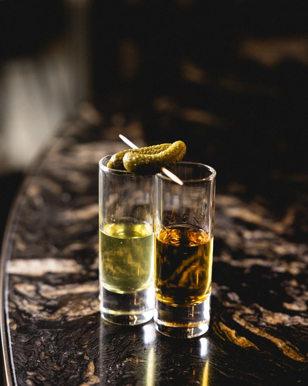 The Brooklyn Shot is a nod to the classic New York bar ritual, where a smooth pour of Jameson meets a crisp pickle brine chaser. 

Unexpected? Maybe. Memorable? Every time.