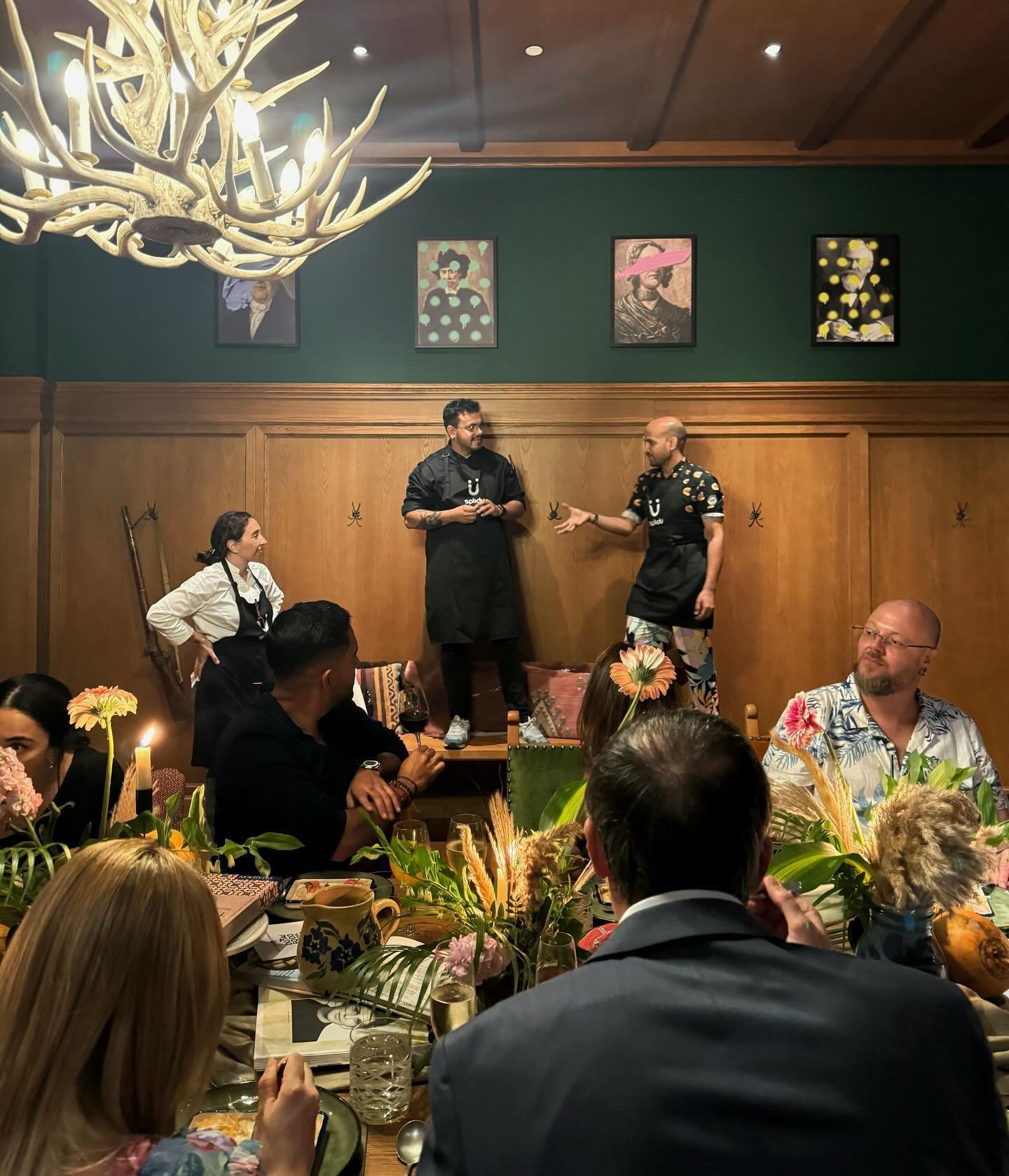 Transported to the heart of South America with six hands at the helm! 🌎✨ Chef Kuv, Andrea, and Esteban wowed us all with their culinary wizardry at this incredible 6-course dinner. Starting with a lively plant-forward ceviche and progressing through