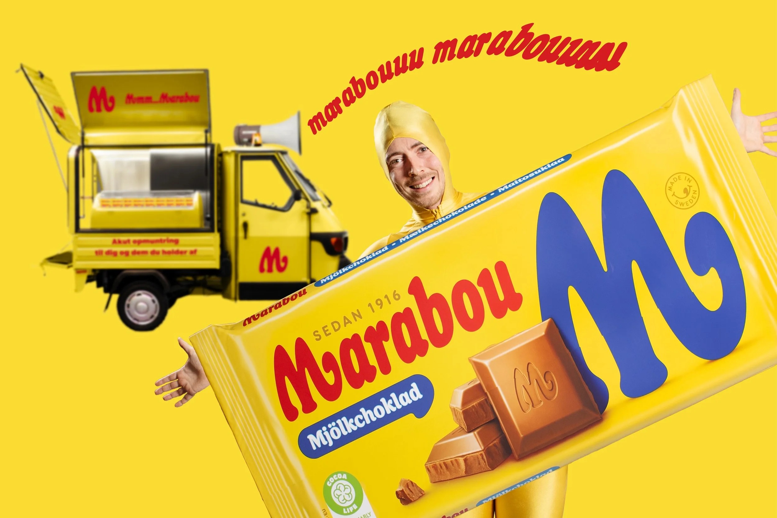 Marabou med Dein