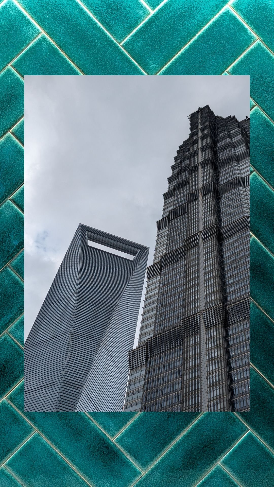 Consistently imposing, Shanghai World Financial Center - or the Bottle Opener.