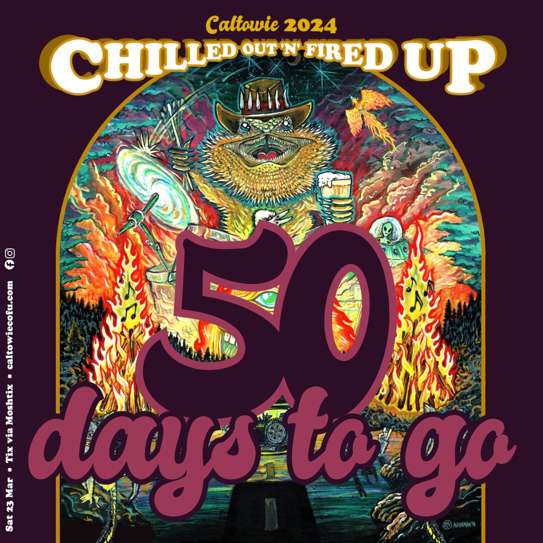 Time to rally your mates and let&rsquo;s celebrate life with live music, friends and good food!

Only 50 days 'til #CaltowieCOFU24 😍

🎟  Grab your tickets today https://bit.ly/Caltowie24Tix