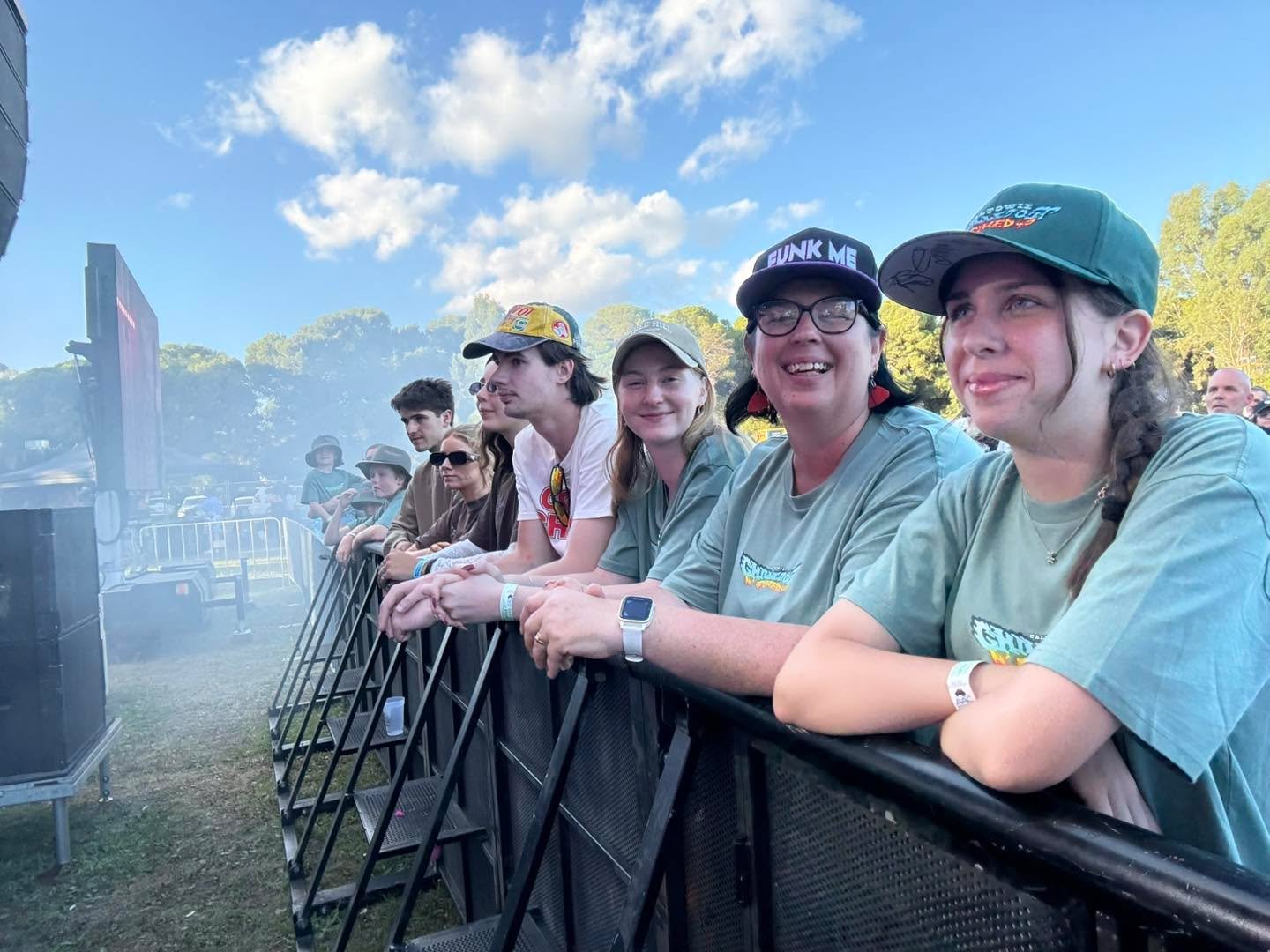 Loose Change are rocking it at the Caltowie COFU! 🤘