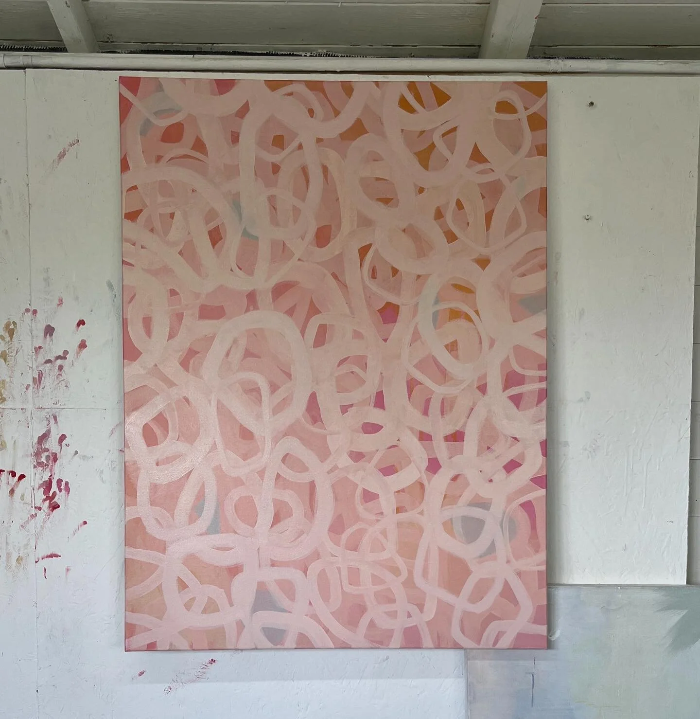I&rsquo;ve been working on something new. Focusing on listening to what&rsquo;s inside rather than to make a finished image. Not entirely sure where this one came from but I loved the process of making it and I can&rsquo;t wait to see what comes next