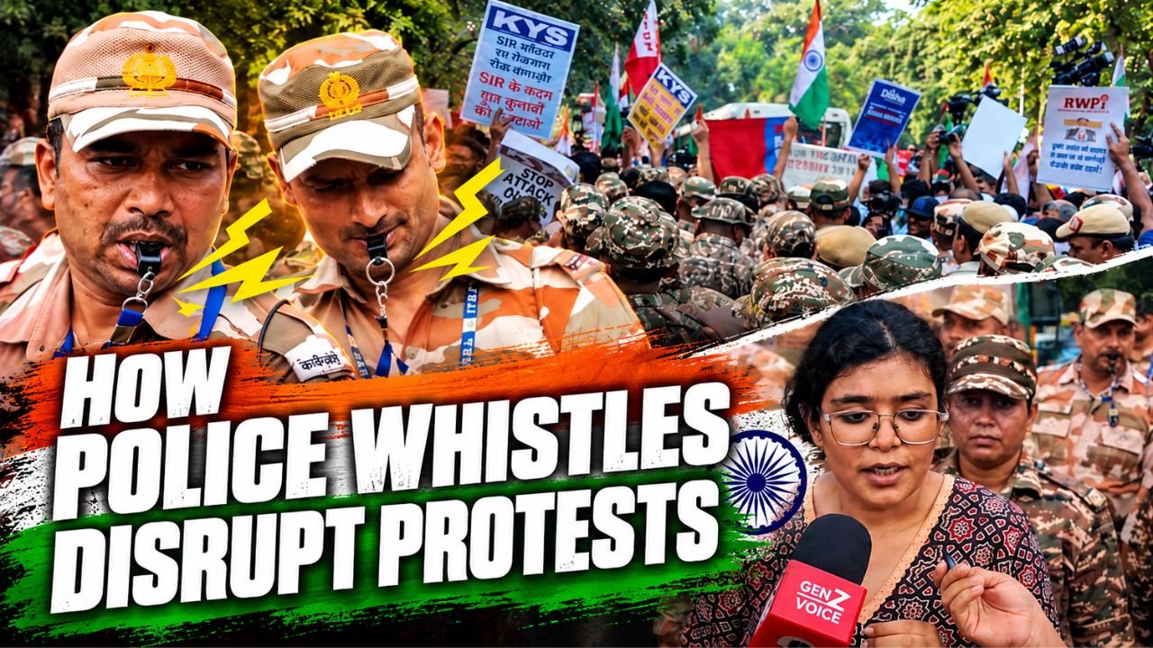 The Whistle Tactic: How Delhi Police Uses Noise to Silence Voices