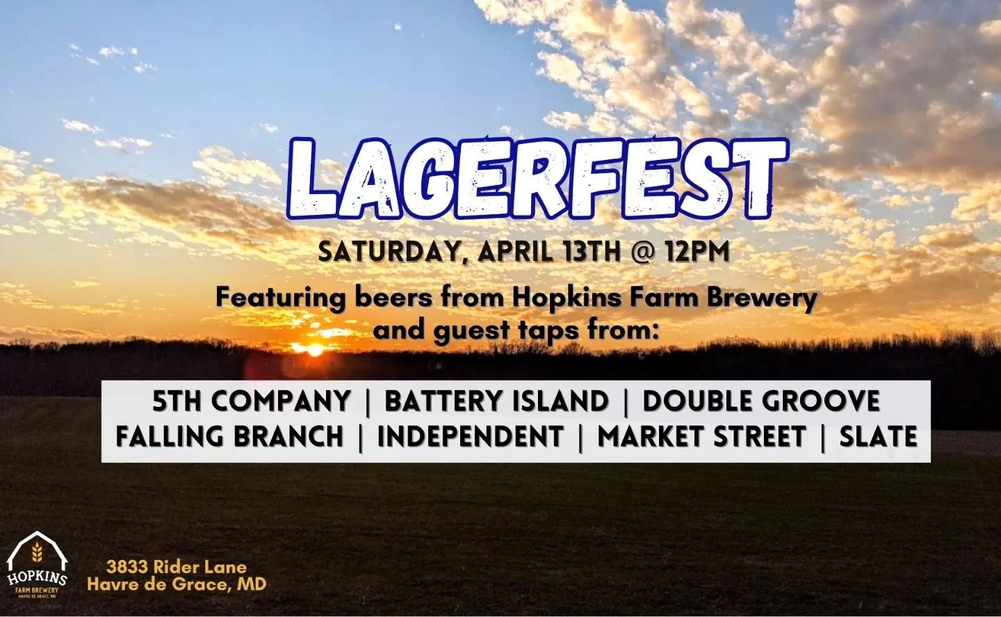 Fourth Annual Old Glory Music Festival — Hopkins Farm Brewery