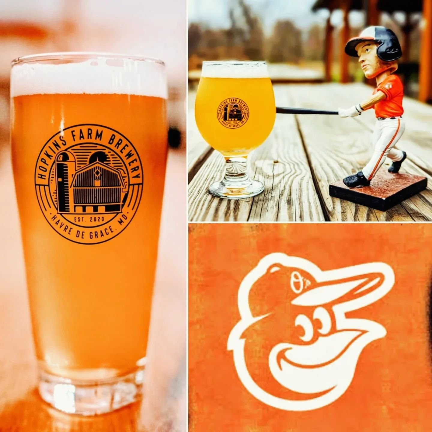 ⚾Let's go O's! We're open early today for the Orioles vs Yankees game at 1PM! Enjoy pitcher specials during the game, grab a pit sandwich  from @oldlinegrill at 3PM, then stay for Downtime Networking at 5PM, and live music with @dustinwademusic at 5: