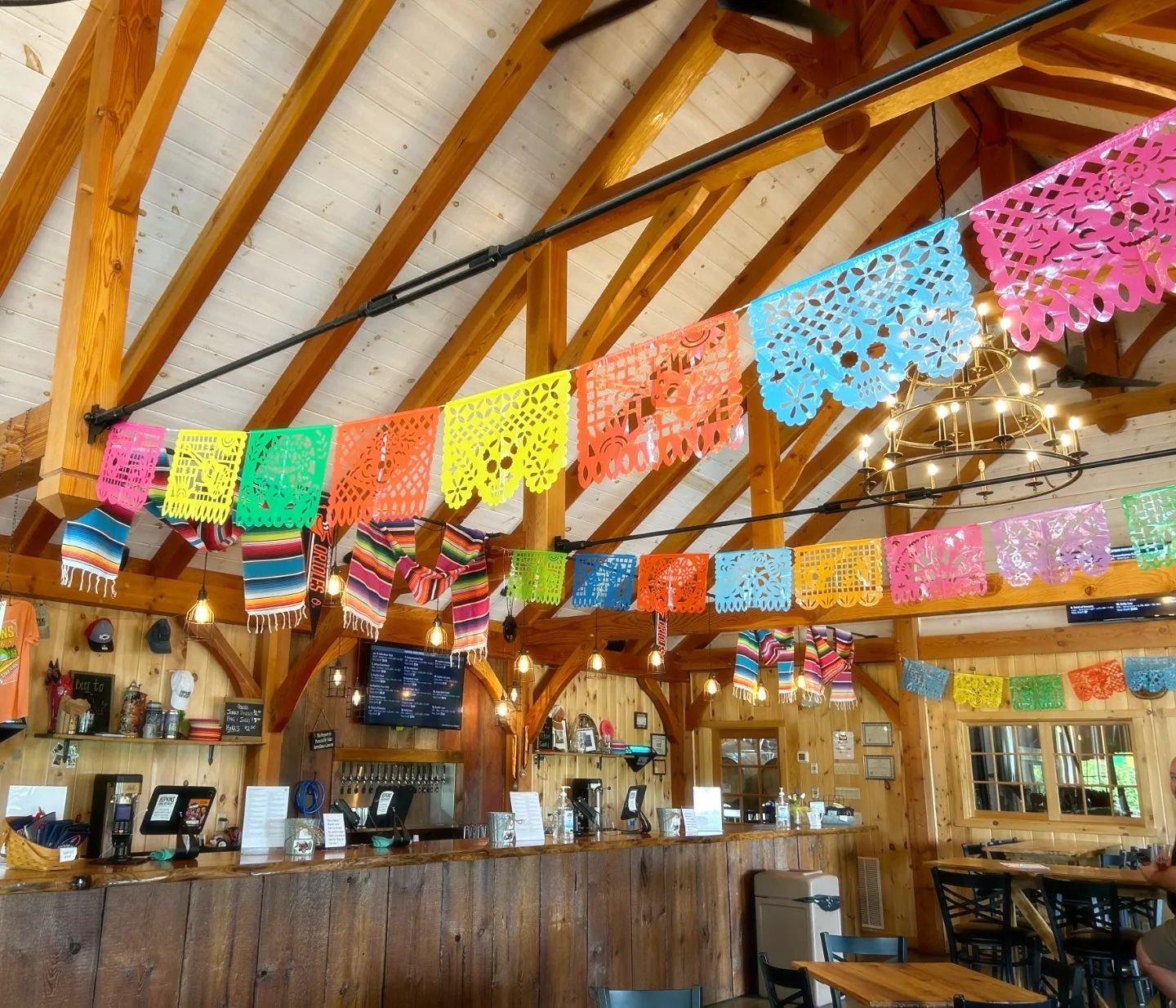 Happy Cinco de Mayo! We're open today at noon! Kick off your celebrations with @topnachbmore and @crossroadsbistro food trucks at noon and Joe Heilman in the taproom from 2PM-6PM!