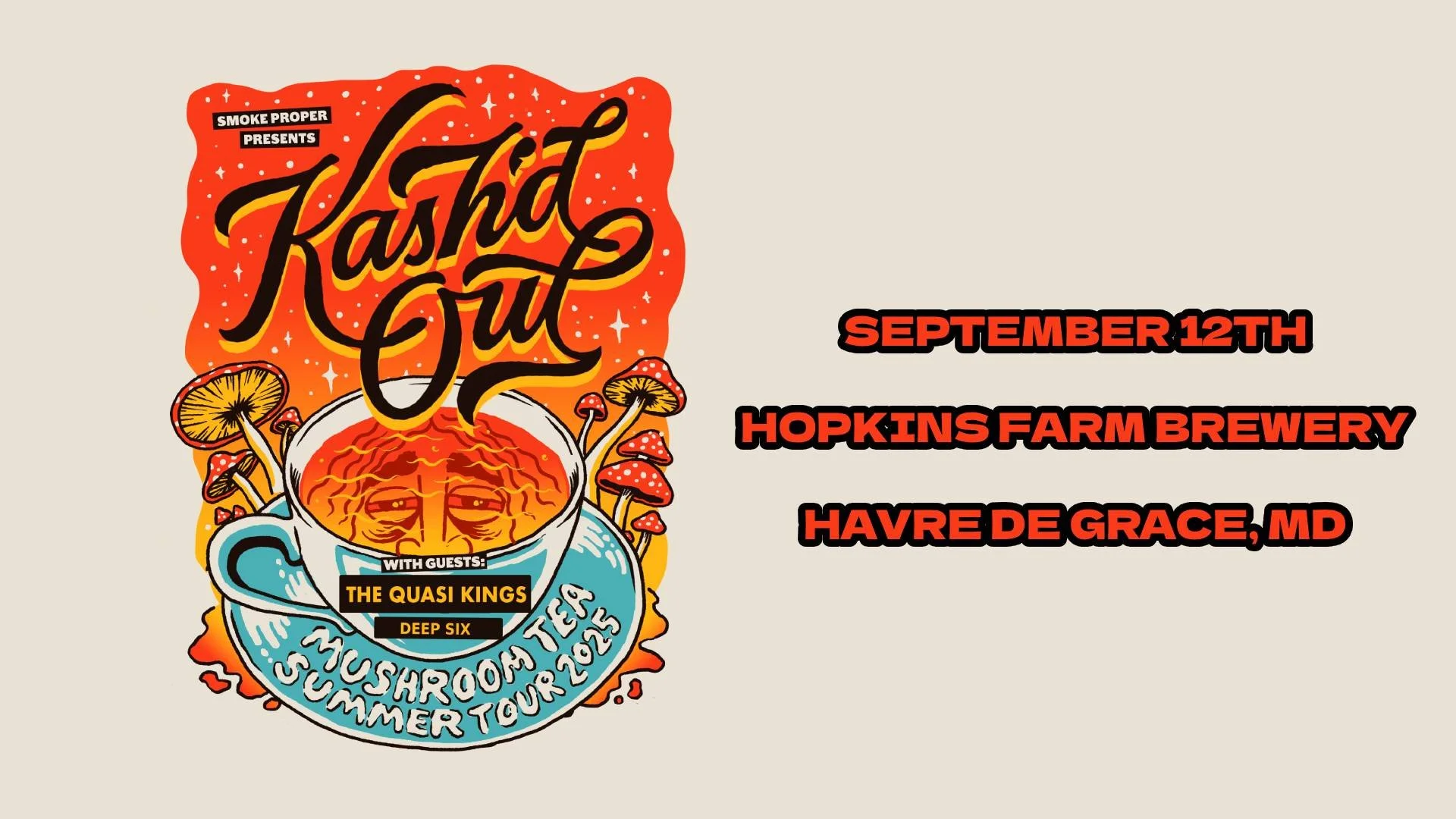 Kash'd Out Live at Hopkins Farm Brewery